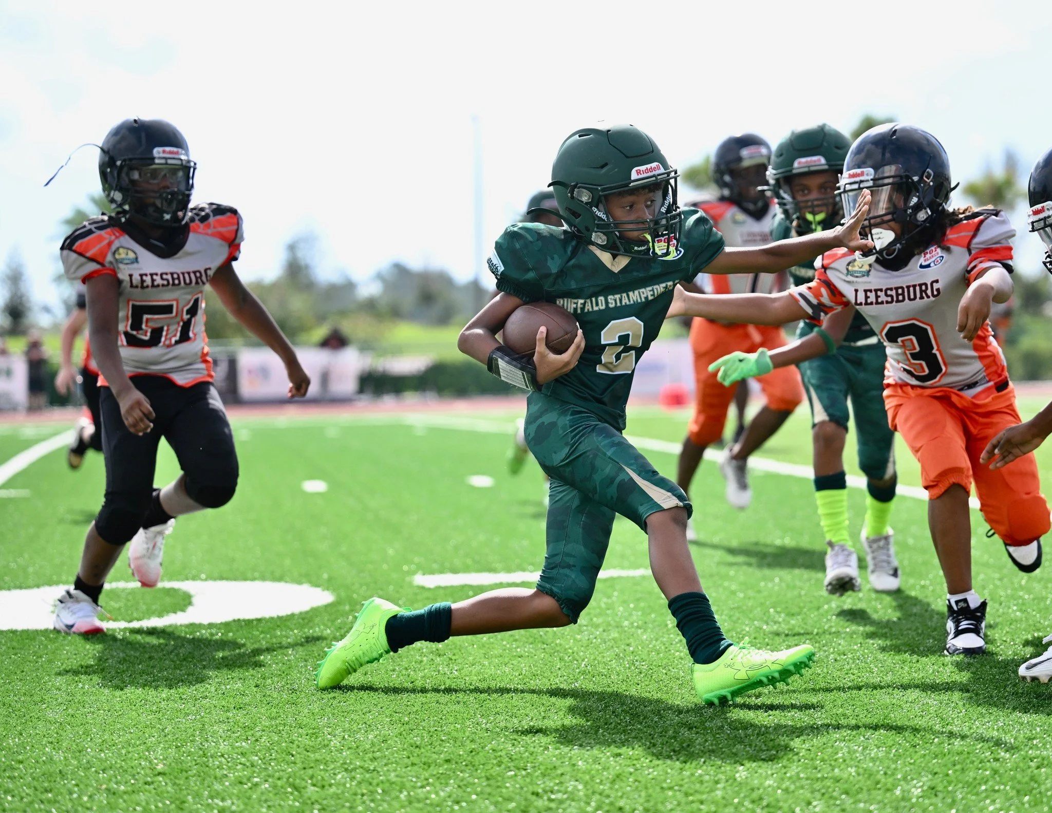 We had a great showing for our 2026 Buffalo Stampeders Pop Warner Jamboree event yesterday at The Villages High School in Middleton! A special thanks to all of our volunteers for making the day possible and to our @midfloridapopwarner opponents for p
