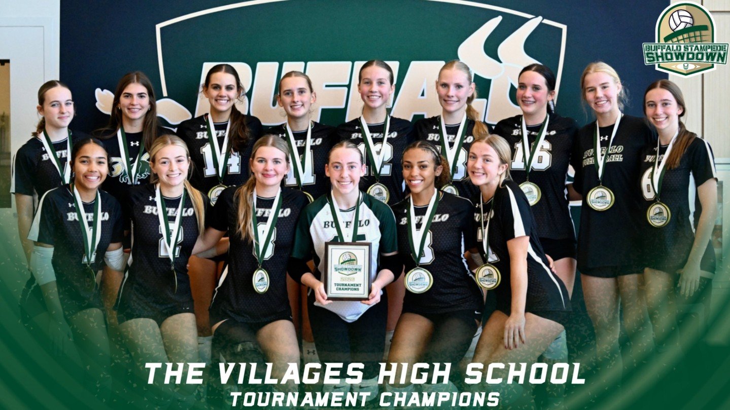 Congratulations to The Villages on winning the 2026 Buffalo Stampede Showdown Tournament Championship!