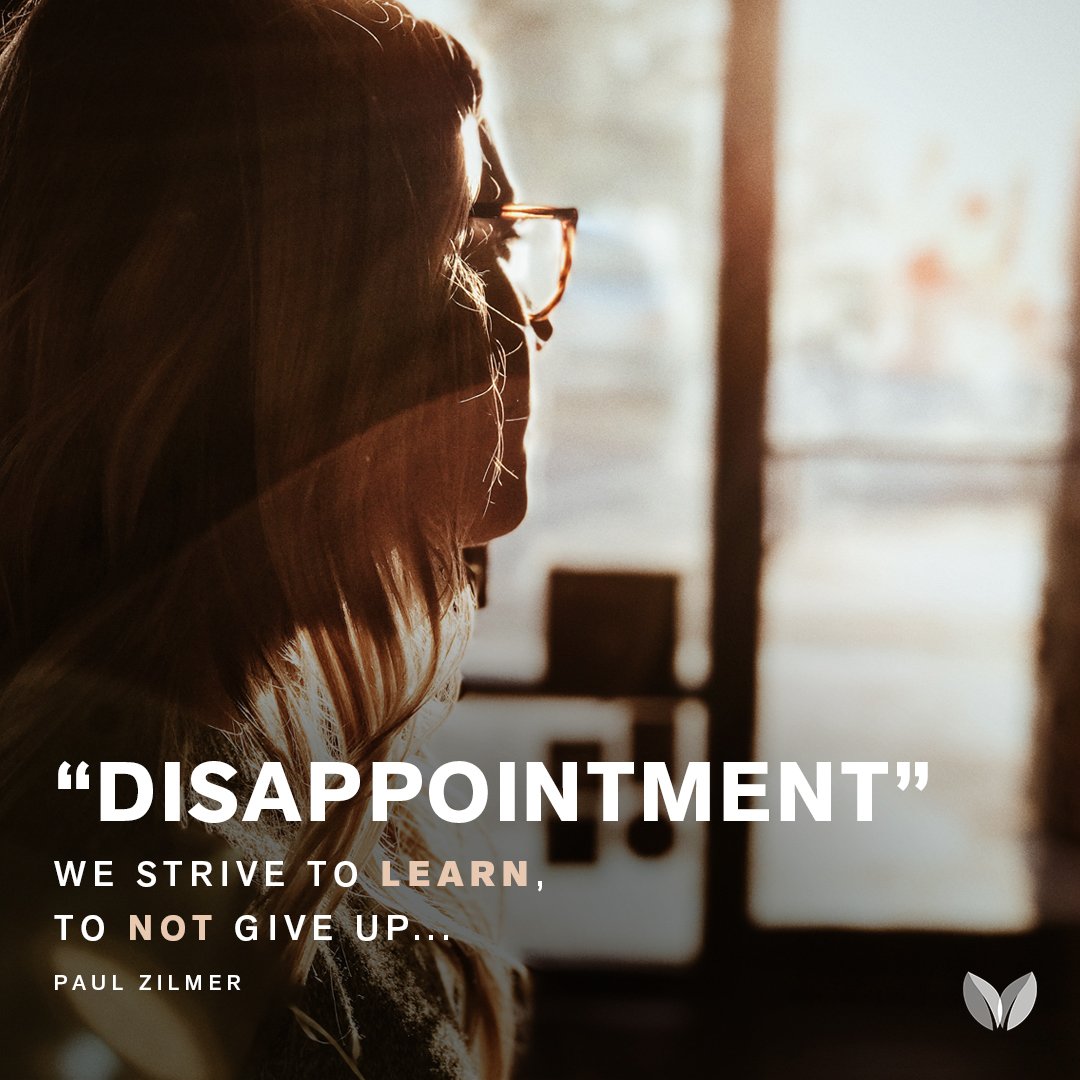 Disappointment