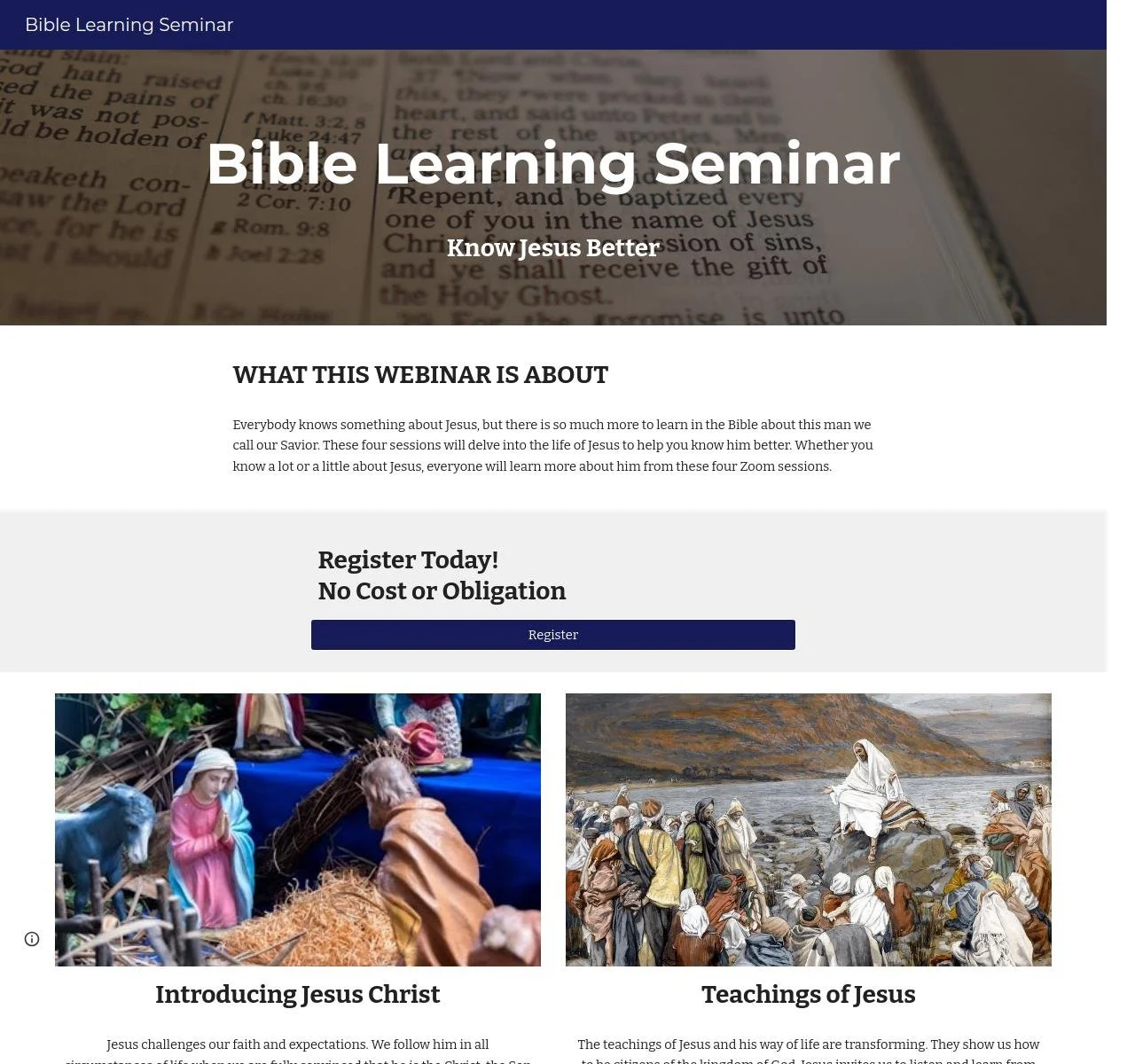 biblelearningseminar.com