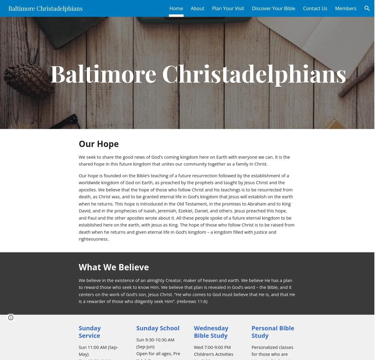 baltimorechristadelphians.com