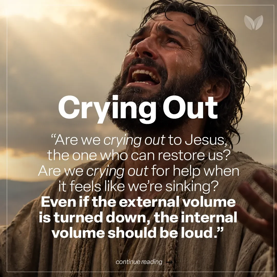 Crying out