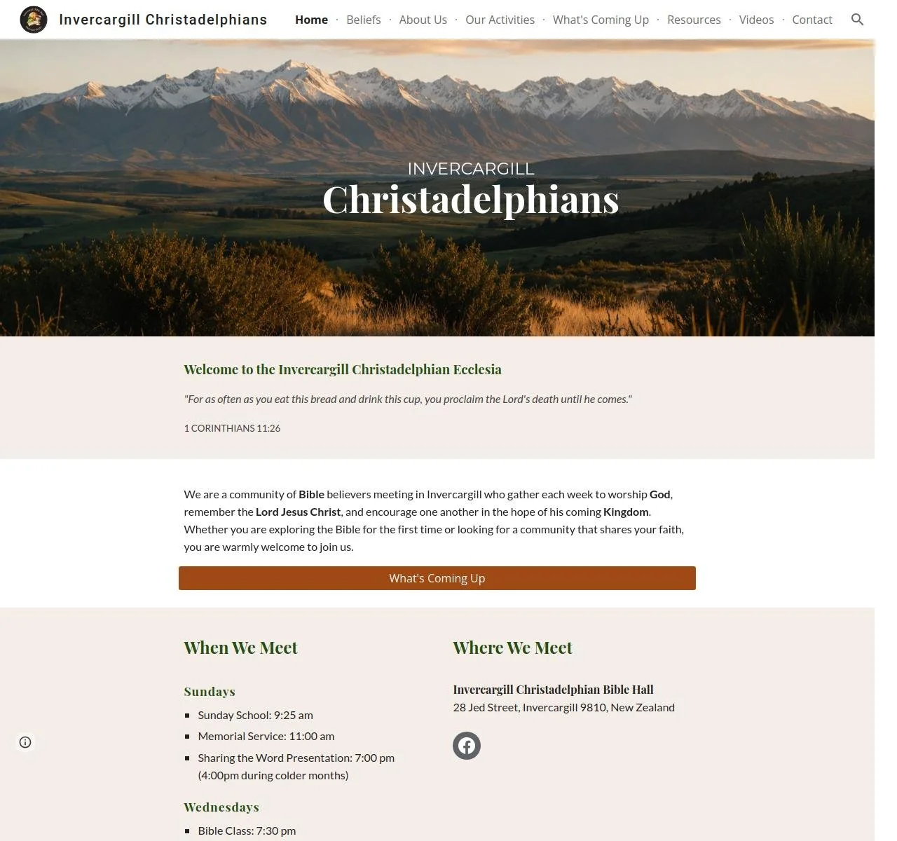 invercargillchristadelphians.com