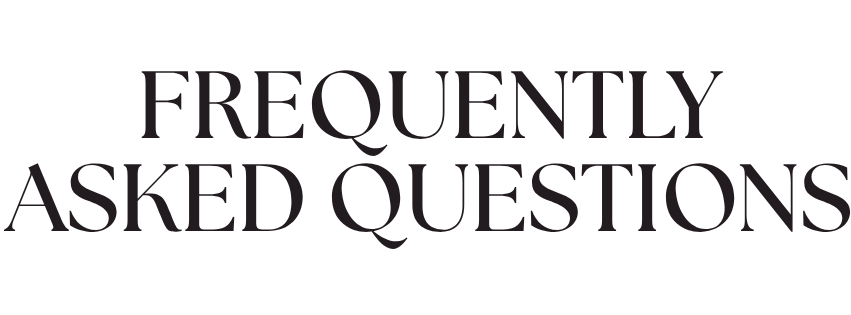 Text saying 'Frequently Asked Questions'.