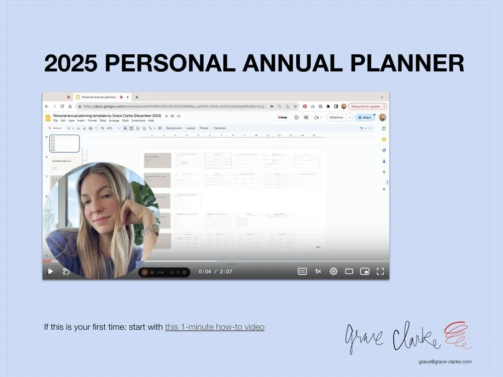 The 2025 planner