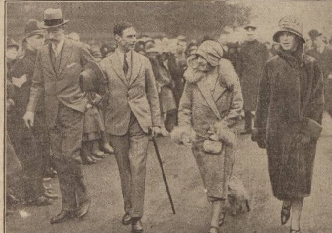 23 nov 1927 Duke duchess York mary and viscount lascelles gh church.jpg