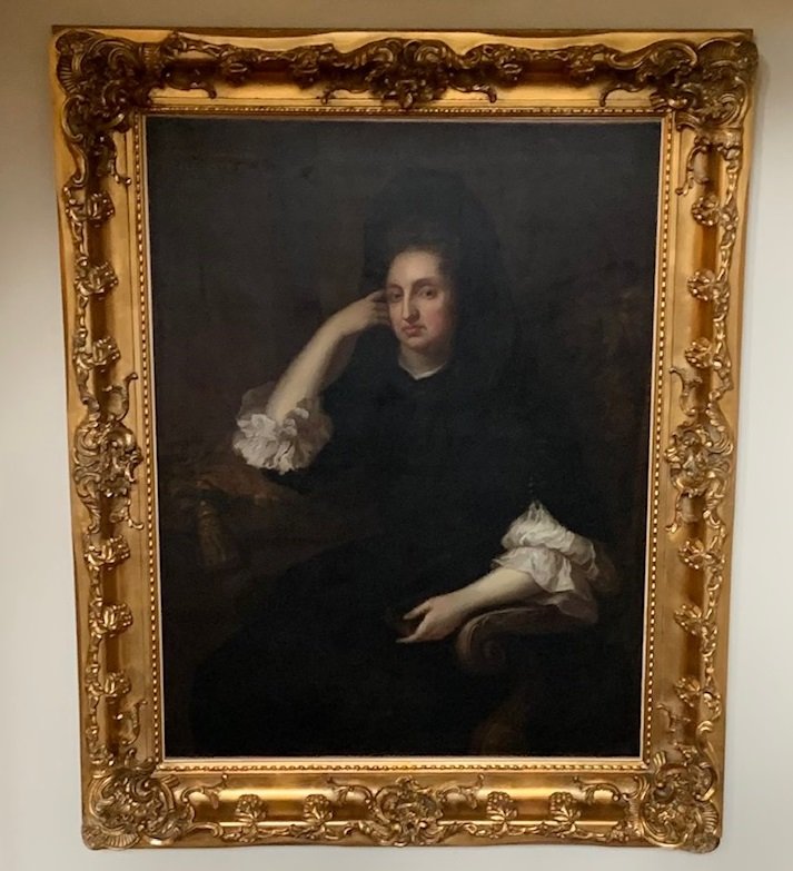 Portrait of Anne Byerley which hangs at Goldsborough Hall