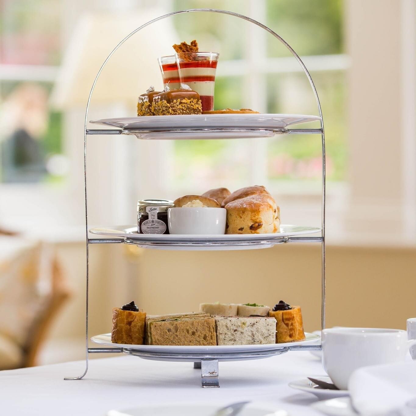 Join us THIS WEEK for Afternoon Tea 🥂
.
Afternoon Tea at the luxurious Goldsborough Hall - with unexpected availability this SUNDAY and NEXT WEEK. 
.
Enjoy a selection of sweet and savoury delicacies, sandwiches and cakes, served with a fresh pot of