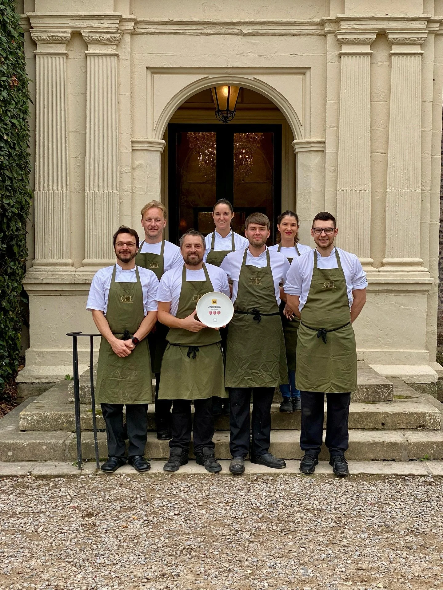 Huge congratulations to head chef Daniel Ife and his team on retaining our 3AA rosette for a 5th year! 👏 

We have also kept our  5AA Gold Star Accommodation Award and Breakfast awards for 2025-6.

Thanks also to Sommelier Anna Mucha and her team fo