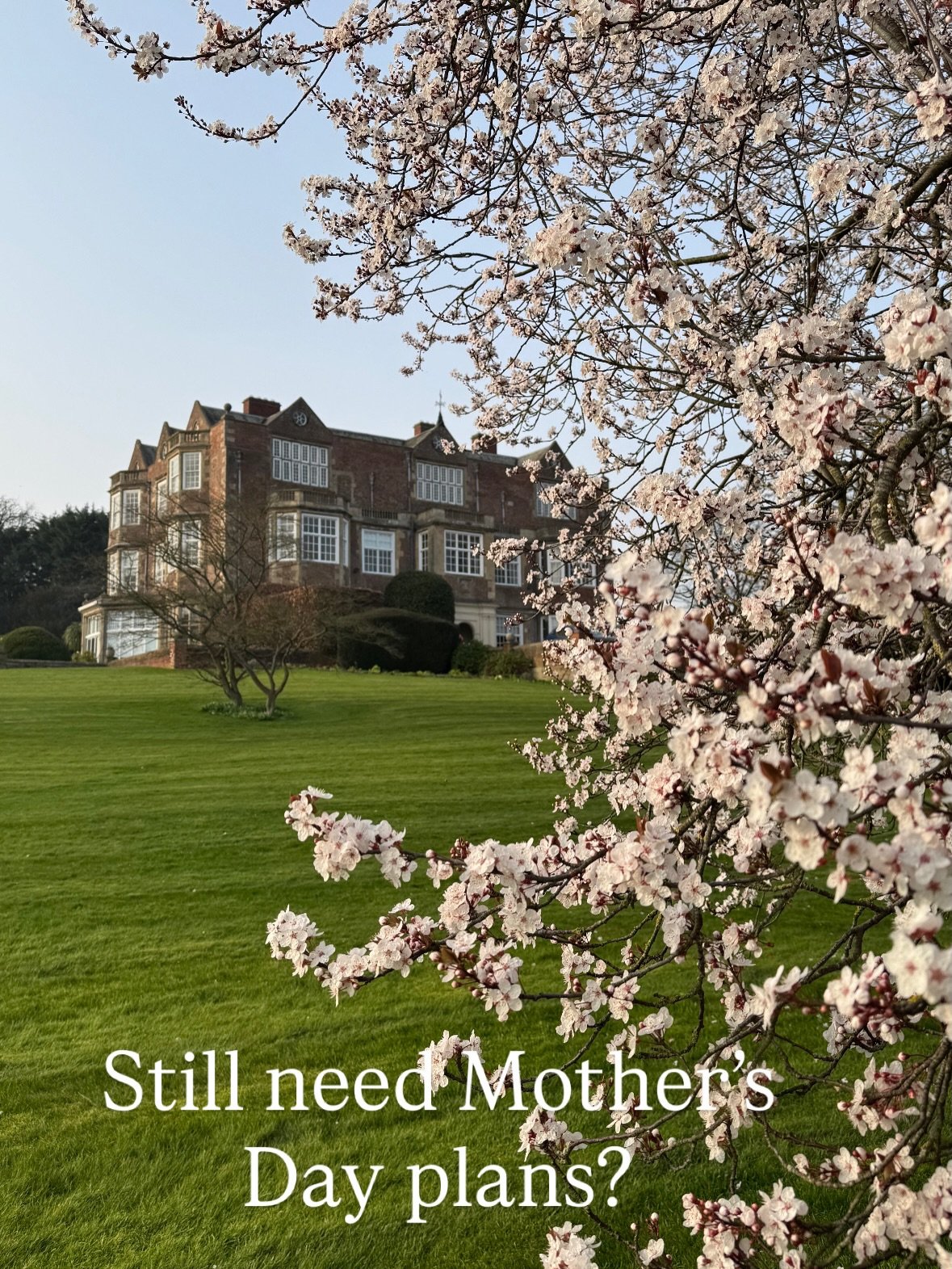 Need we say more? Book Royal Afternoon Tea at Goldsborough Hall this Mother&rsquo;s Day Sunday 15th March. Call 📞 01423 867321 or book online 

#royalafternoontea #mothersday2026 #goldsboroughhall