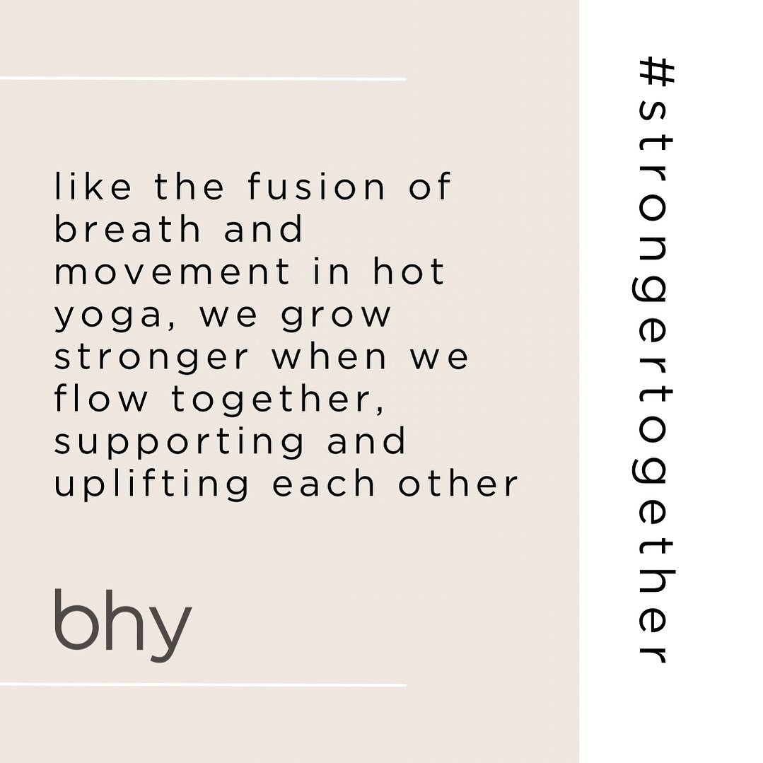 Ready to experience the power of #bhycommunity on the mat? Join us and discover how we&rsquo;re stronger together in every breath and movement. 🙏

#yogacommunity #torontoyoga #bhy #strongertogether #mindfulnessmatters