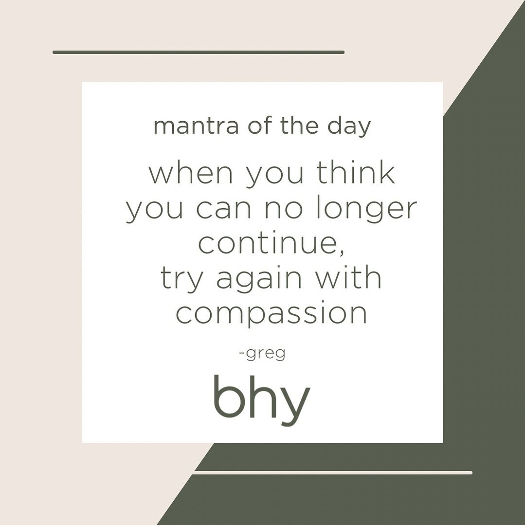 Embracing Monday with a powerful mantra: Even in moments of doubt, approach with compassion and watch resilience unfold. 💪

#mondaymantra #compassion #resilience #mantra #bhy #toronto