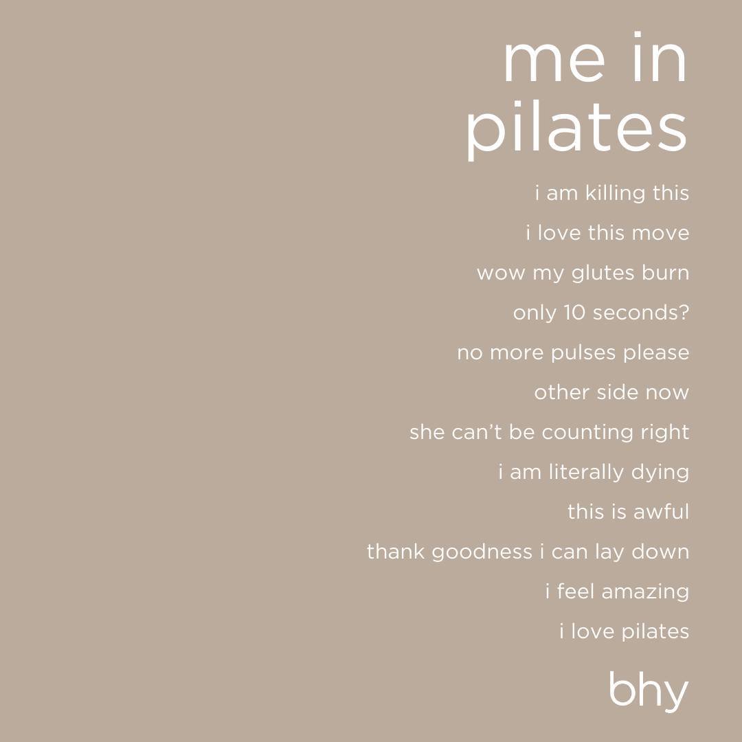 Double tap if you can relate 😂

#pilates #hotyoga #sweat #bhy