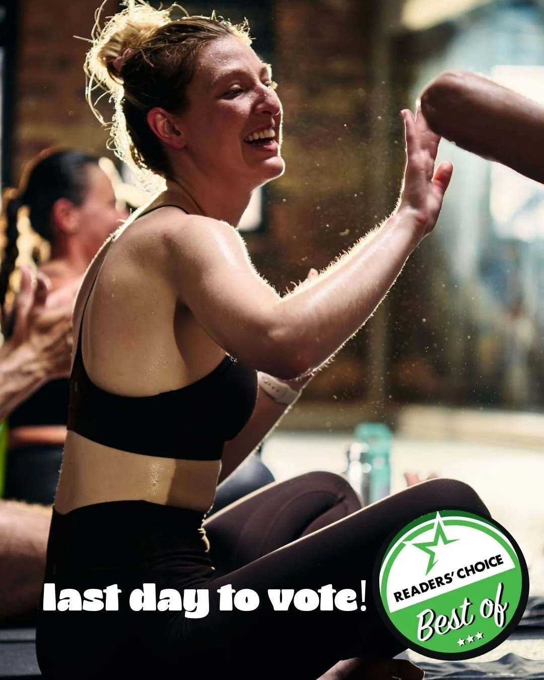 Today is the last day to vote for bhy as best yoga studio in Toronto! Every vote counts!

Link in bio