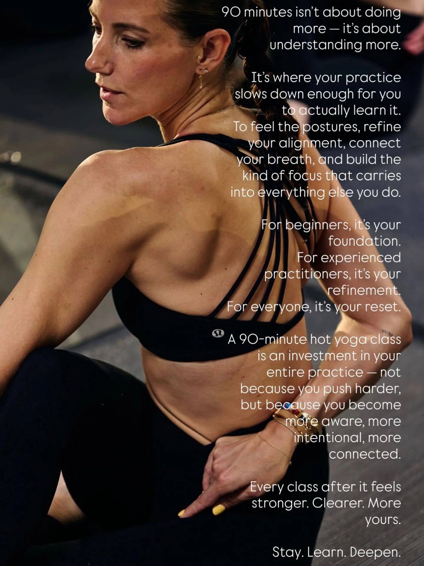 Join bhy founder @danadineen for a classic 90 minute hot yoga class tomorrow at broadview hot yoga. 
3pm - all levels welcome&hellip; and encouraged!