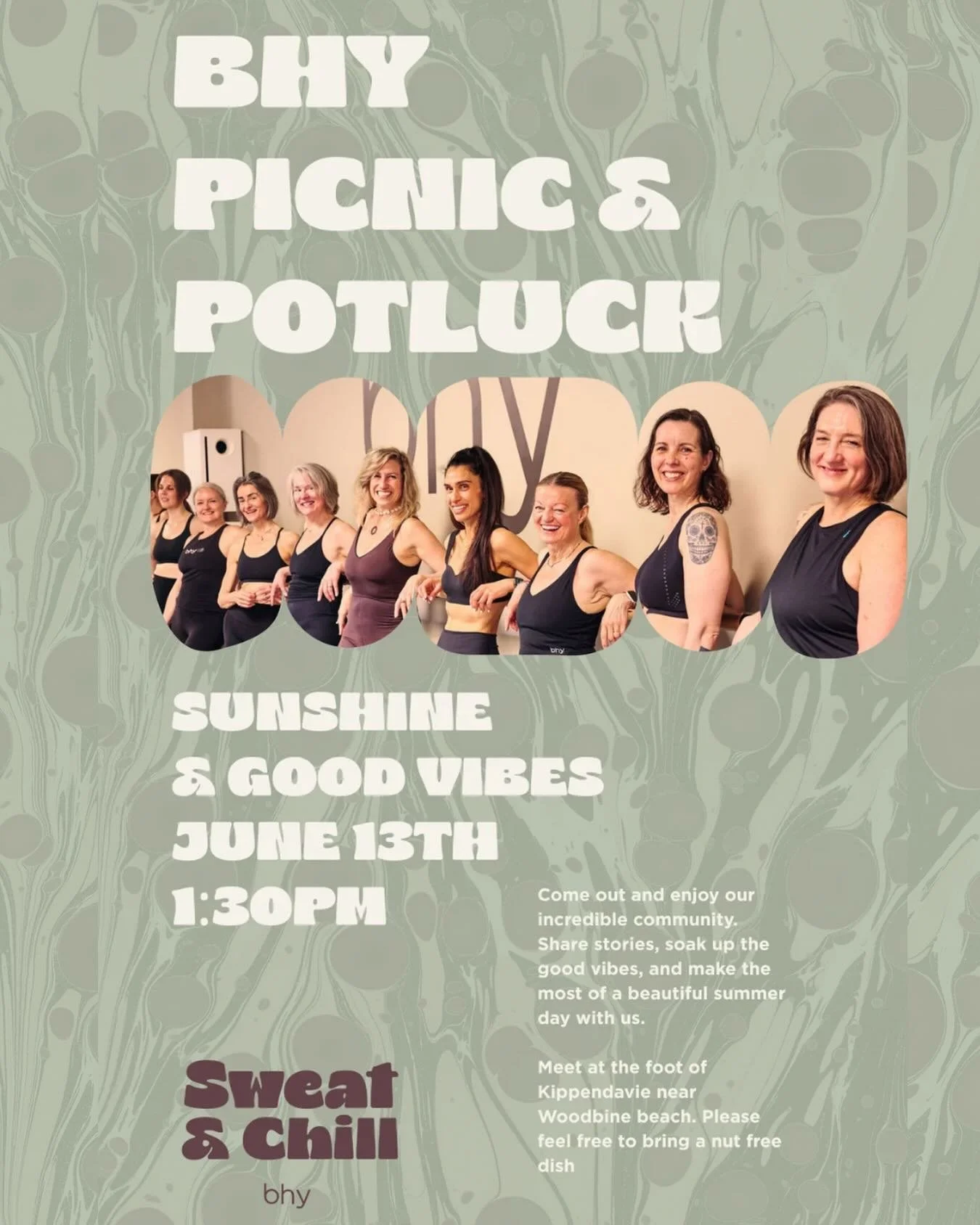 come hang with us.

saturday june 13 at the bottom of kippen &amp; davie &mdash; we&rsquo;re bringing the whole bhy fam out for a proper park picnic. 

teachers, staff, and everyone in between. no mats, no hot rooms, just good food, better people, an