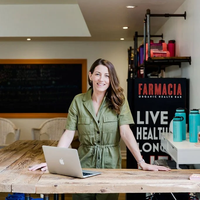 bhy owner, Dana Dineen standing behind a desk