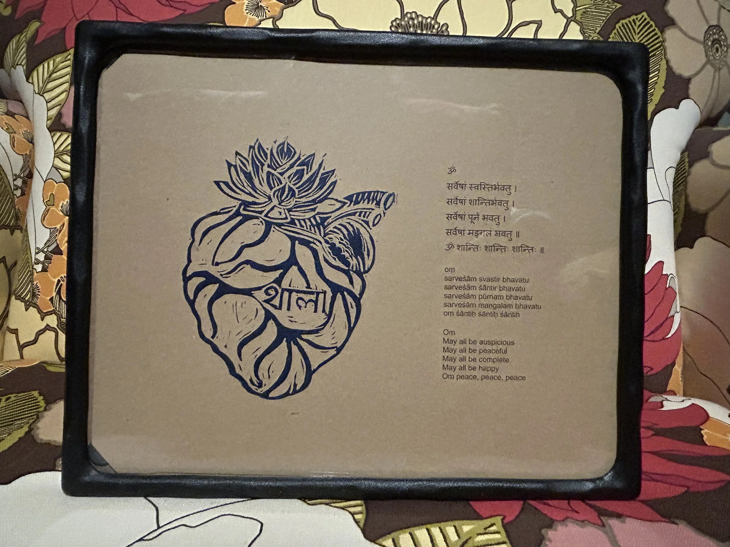 Shala Linocut