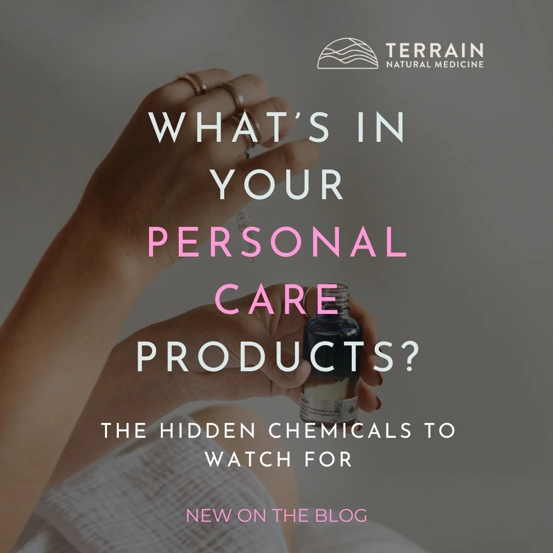 In this weeks blog Dr. Kelcie breaks down the most common toxic ingredients, how they impact your body, and what you can do to make safer choices for yourself and your family. Because what you put on your skin matters! 

In addition, we have a delici
