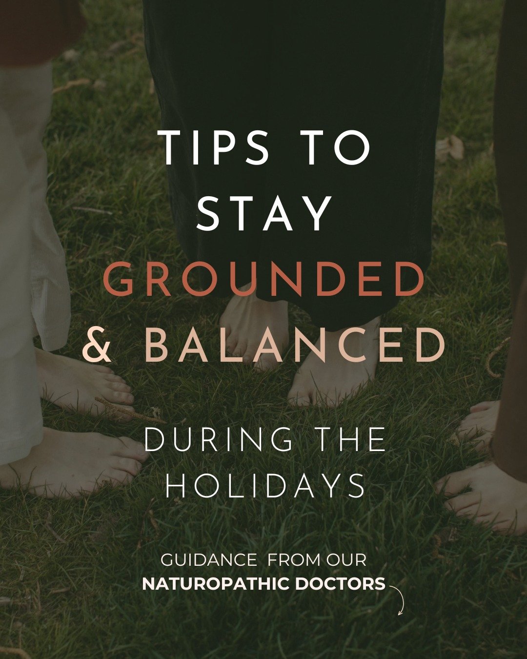 The holidays can feel busy and overwhelming, but it&rsquo;s possible to stay grounded and enjoy the season. We&rsquo;ve put together a few resources to help on our blog:

Staying Grounded Through the Winter Months &ndash; simple ways to feel steady a