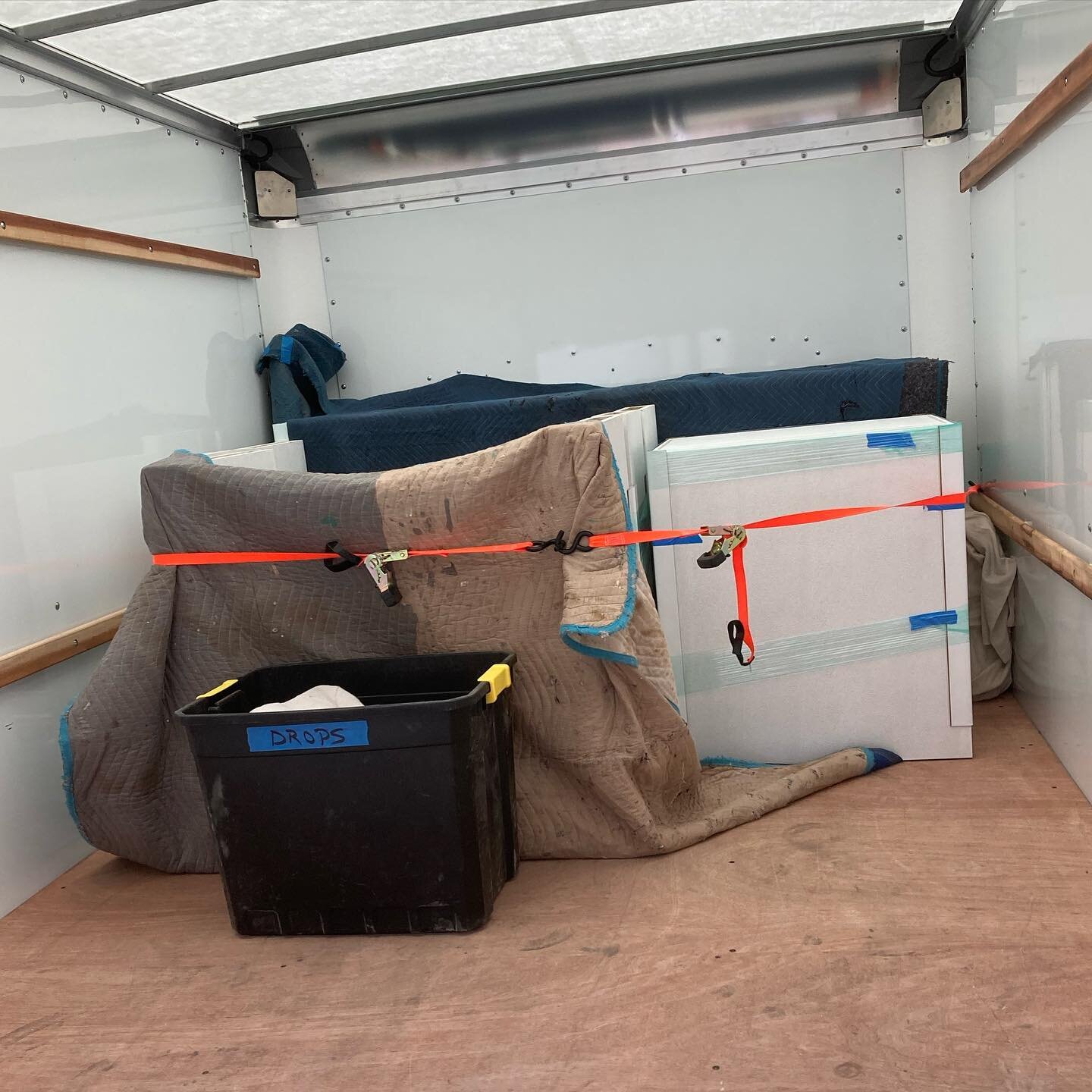 First delivery! #balexandercustomwoodworking #customwoodworking #furniture #restoration #craftsman #woodisgood