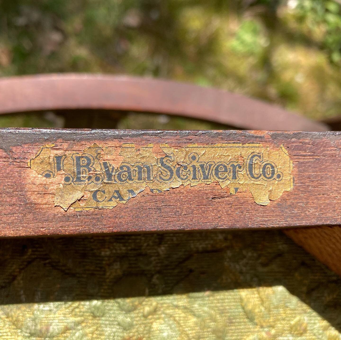 Restoration project in process. #MidCentury chair 🪑 by #jbvanscivercofurniture #chairs #vintagefurniture #vintageseating #balexandercustomwoodworking #cabinetry #furniture #restoration #customwoodworking