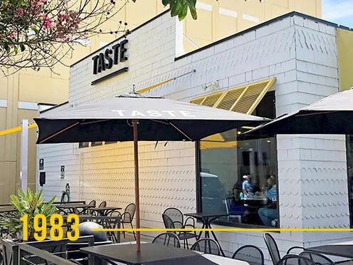 TASTE Oceanfront store opens at its current address at 36th & Pacific.