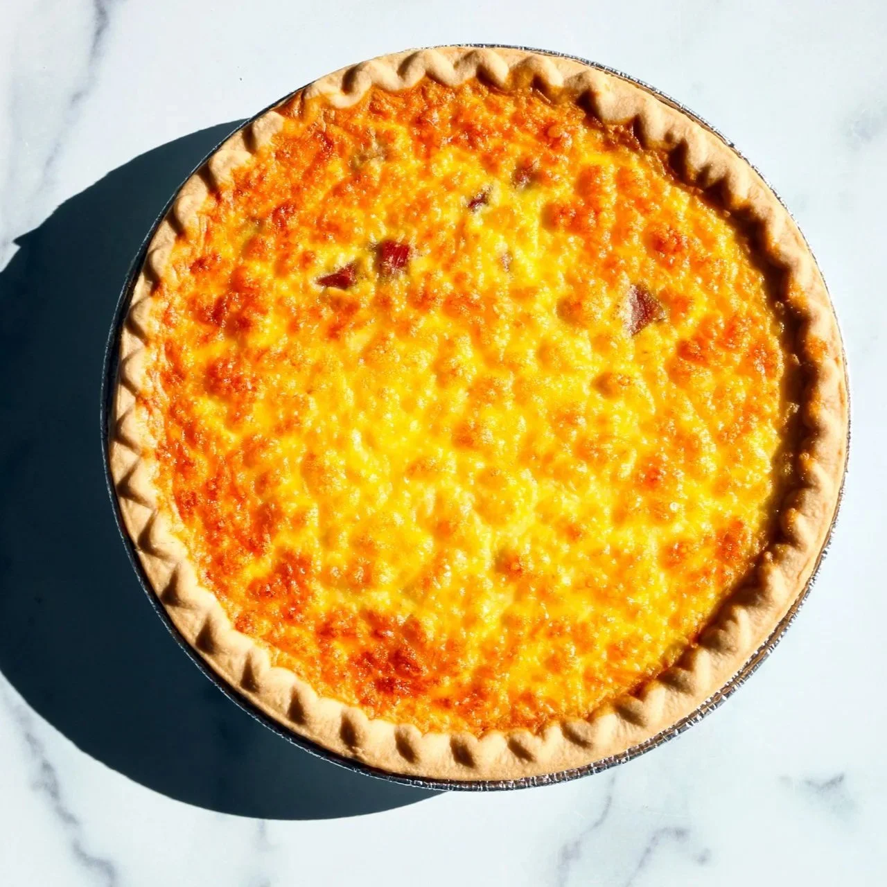 TASTE Bakehouse Quiche with Edward's Ham and Gruyère