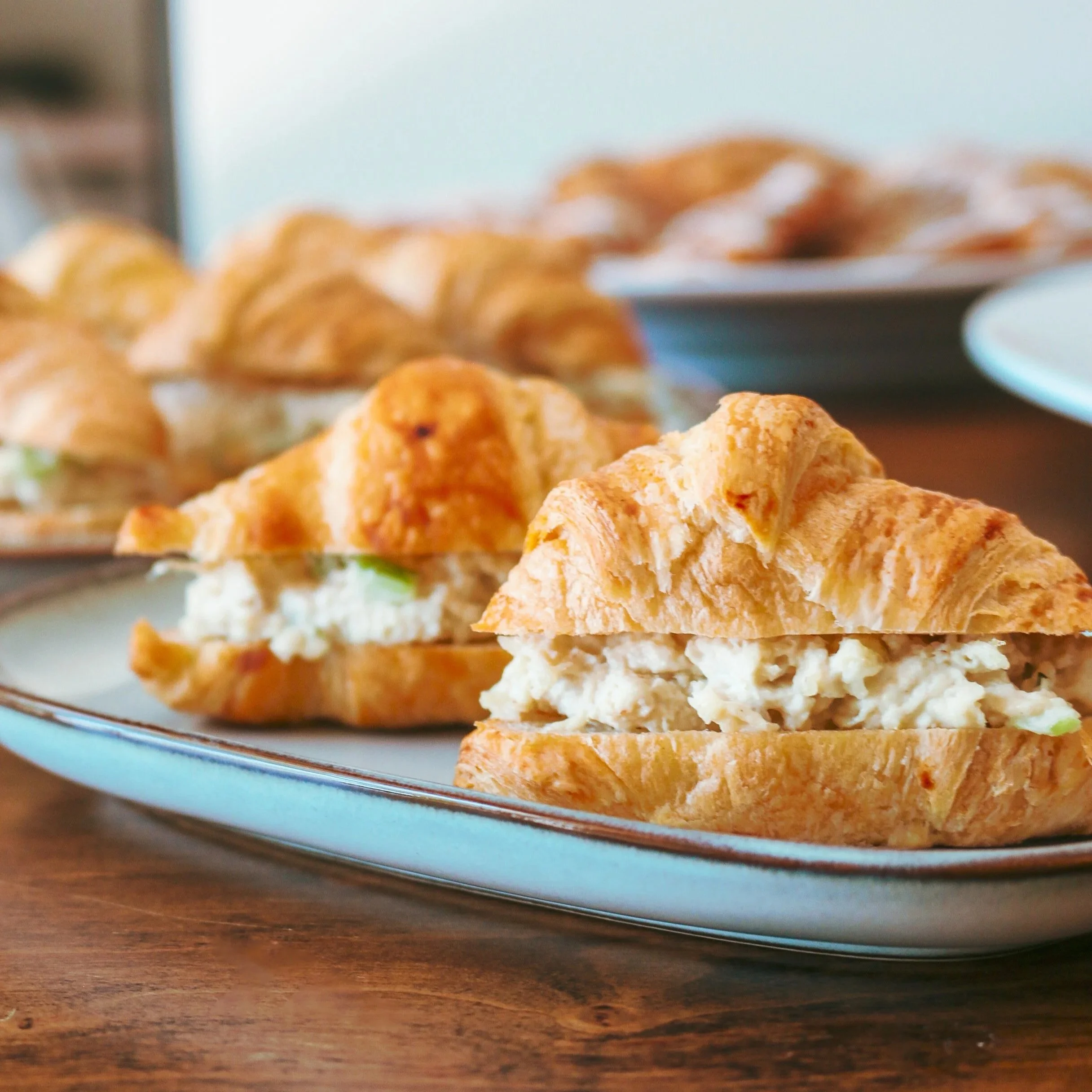 Petite Chicken Salad Croissants