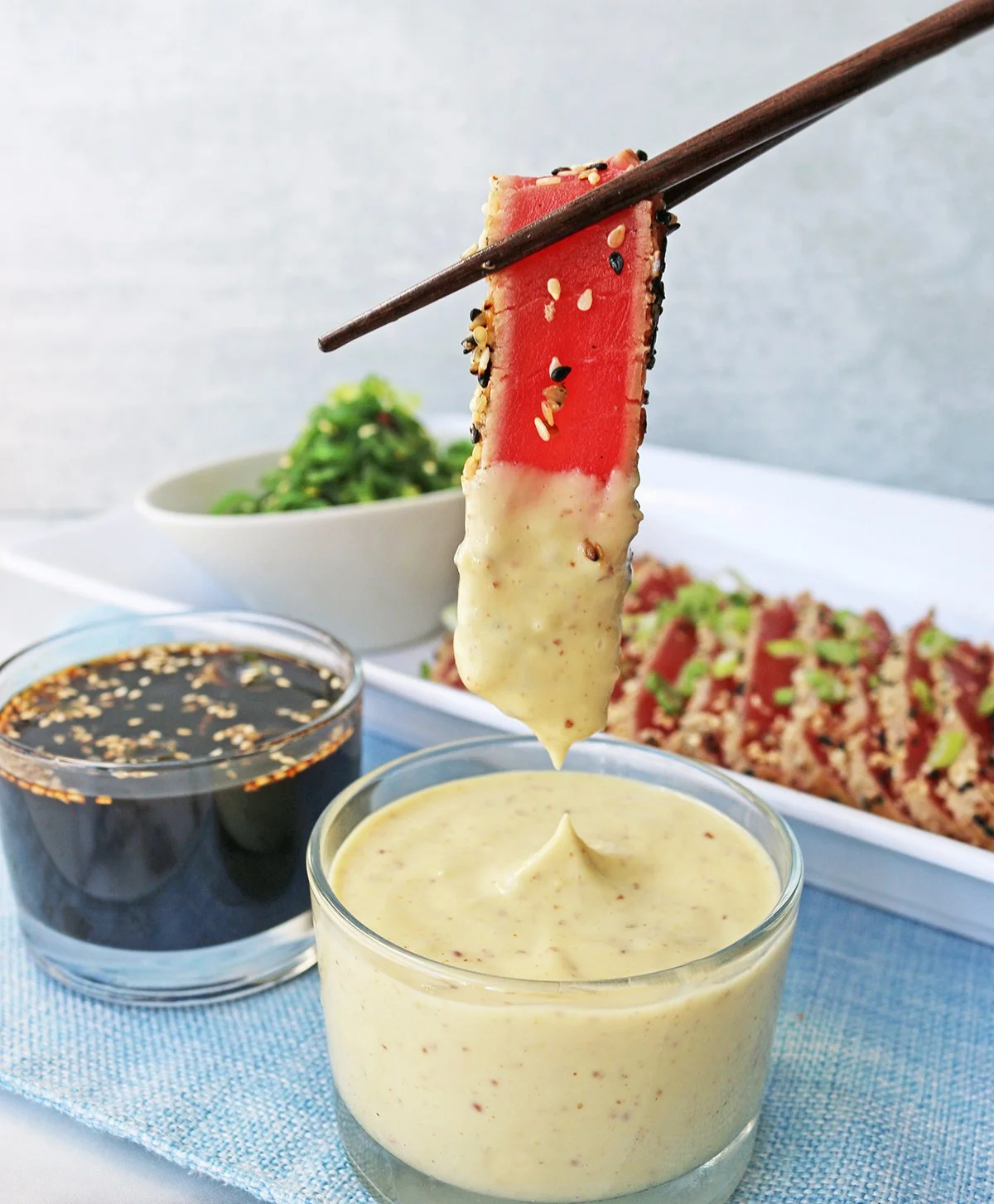Sesame-Seared Ahi Tuna