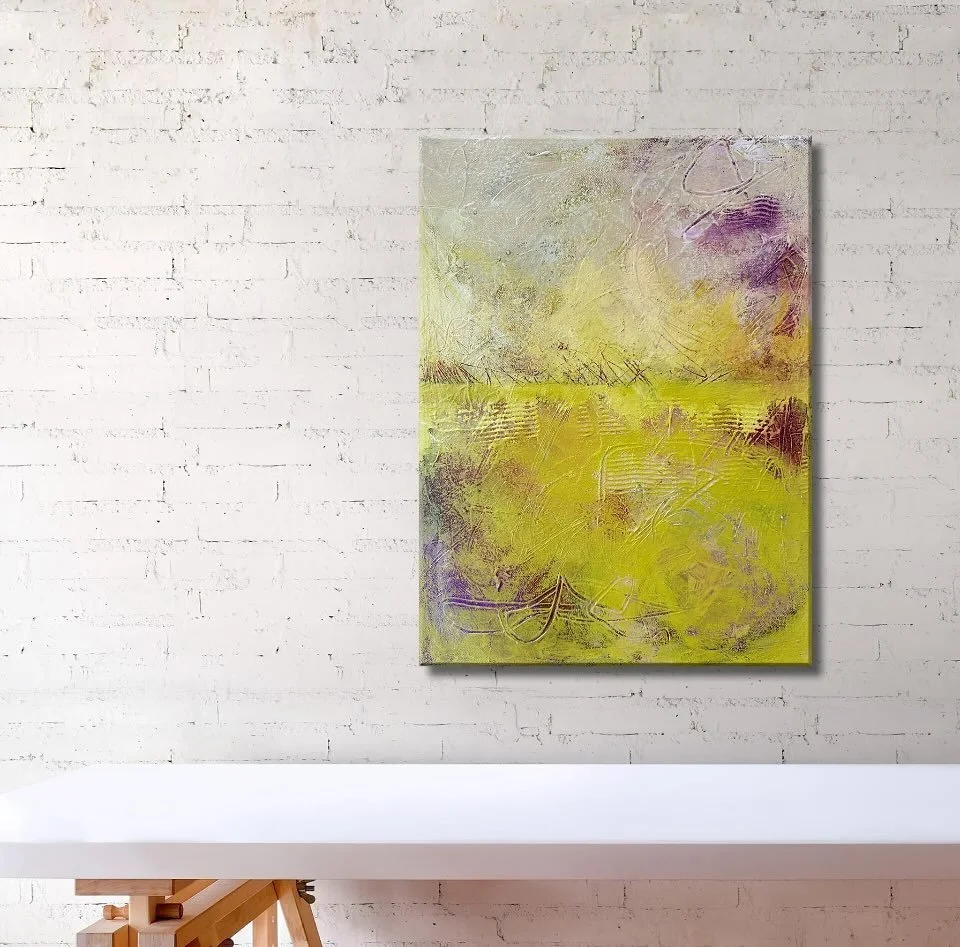 During a recent self-guided residency in Santa Fe, NM, I completed 5 new works of abstract art. This is &ldquo;The Expanse of Me&rdquo;, 16x12 mixed media on wrapped canvas. 

My goal during this residency was to use a palette of colors I don&rsquo;t