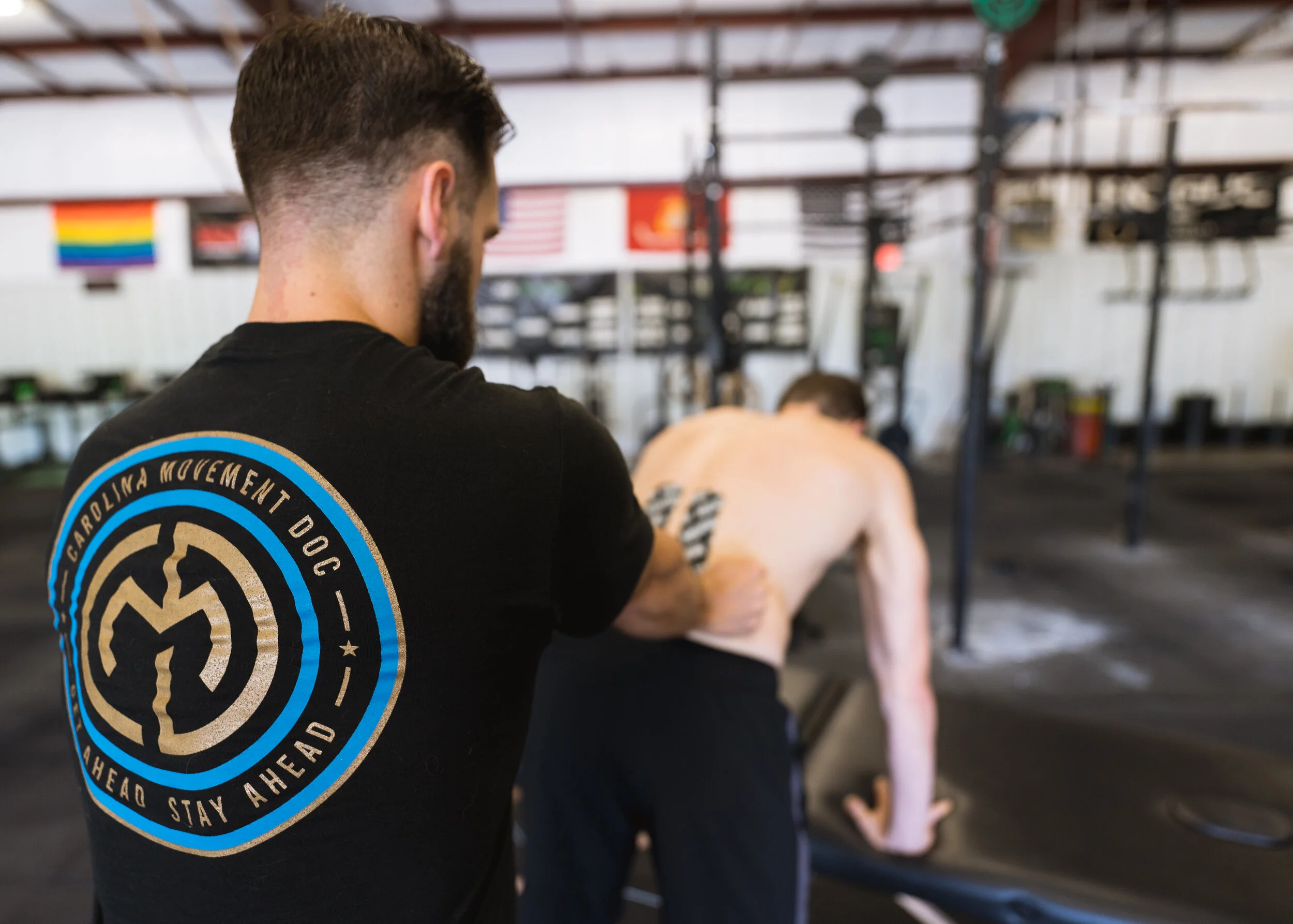 Carolina Movement Doc_Logo on TShirt