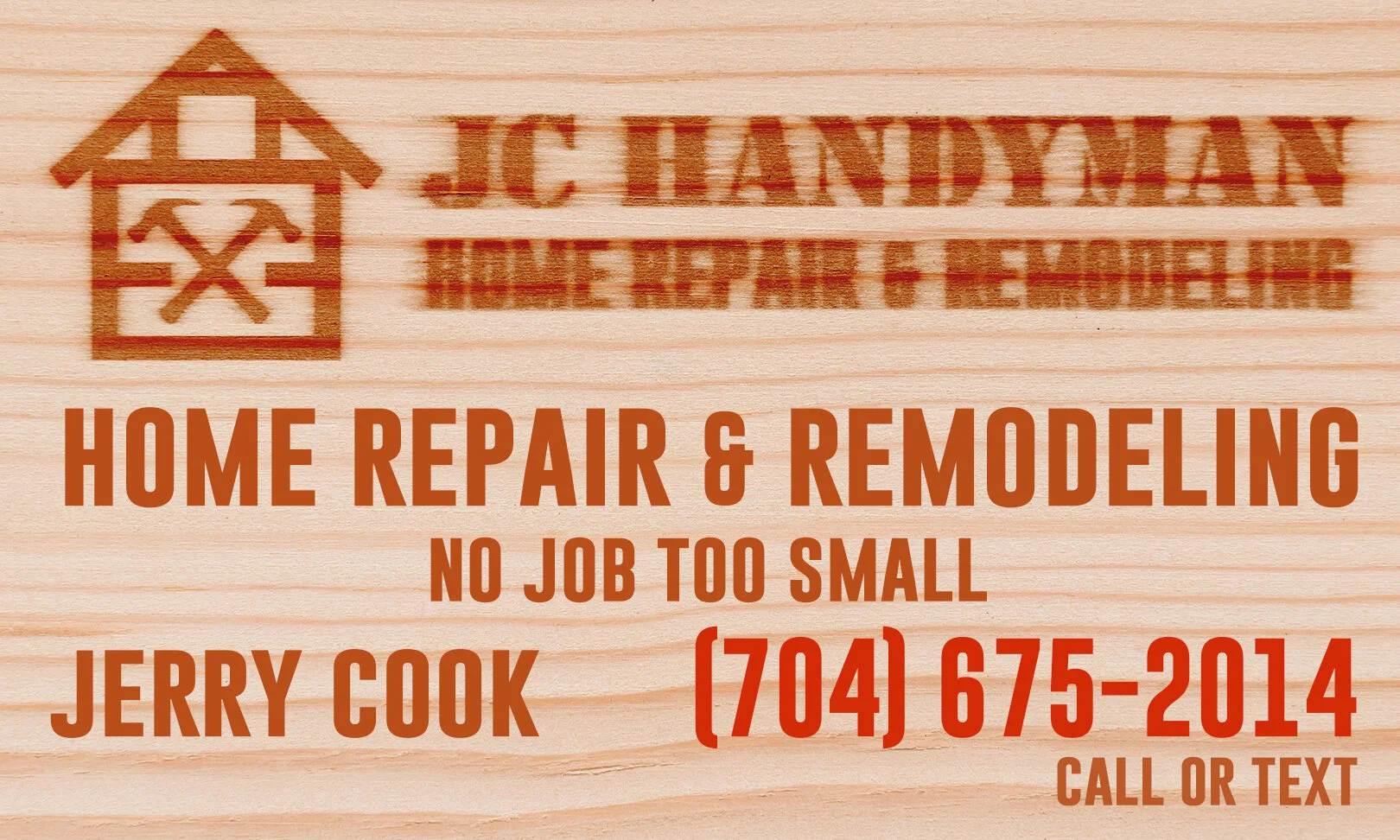 JC Handyman - Online Ad