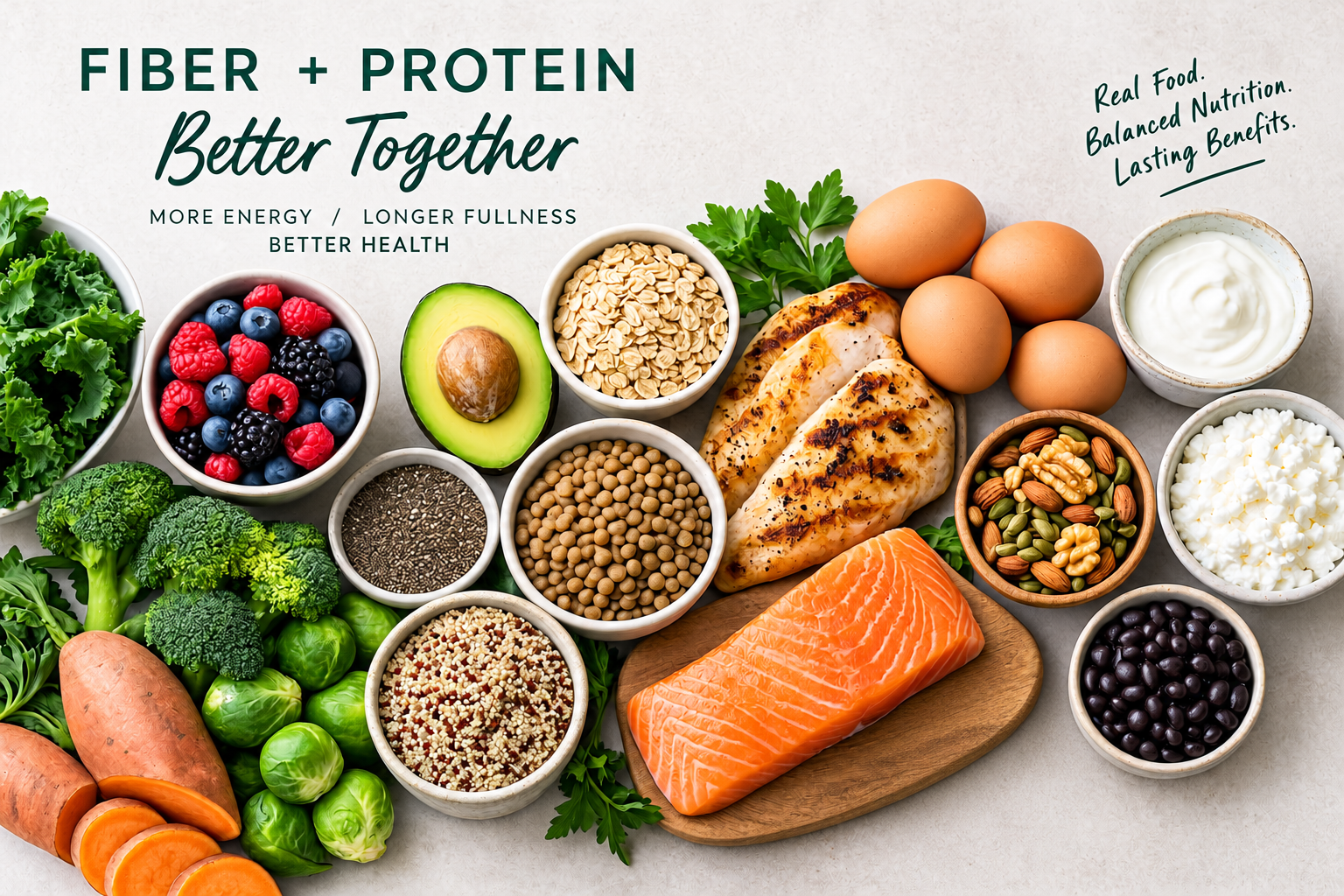 Protein Isn't the Problem. Forgetting Fiber Is.