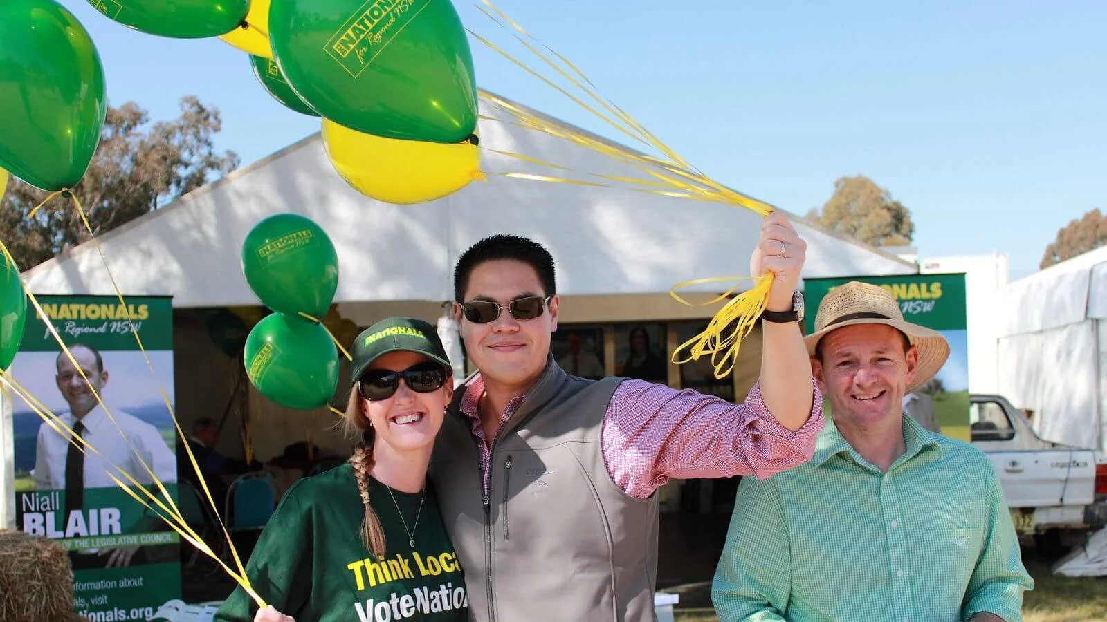 Photo: Supporters of the National Party of New South Wales at an event in 2015.