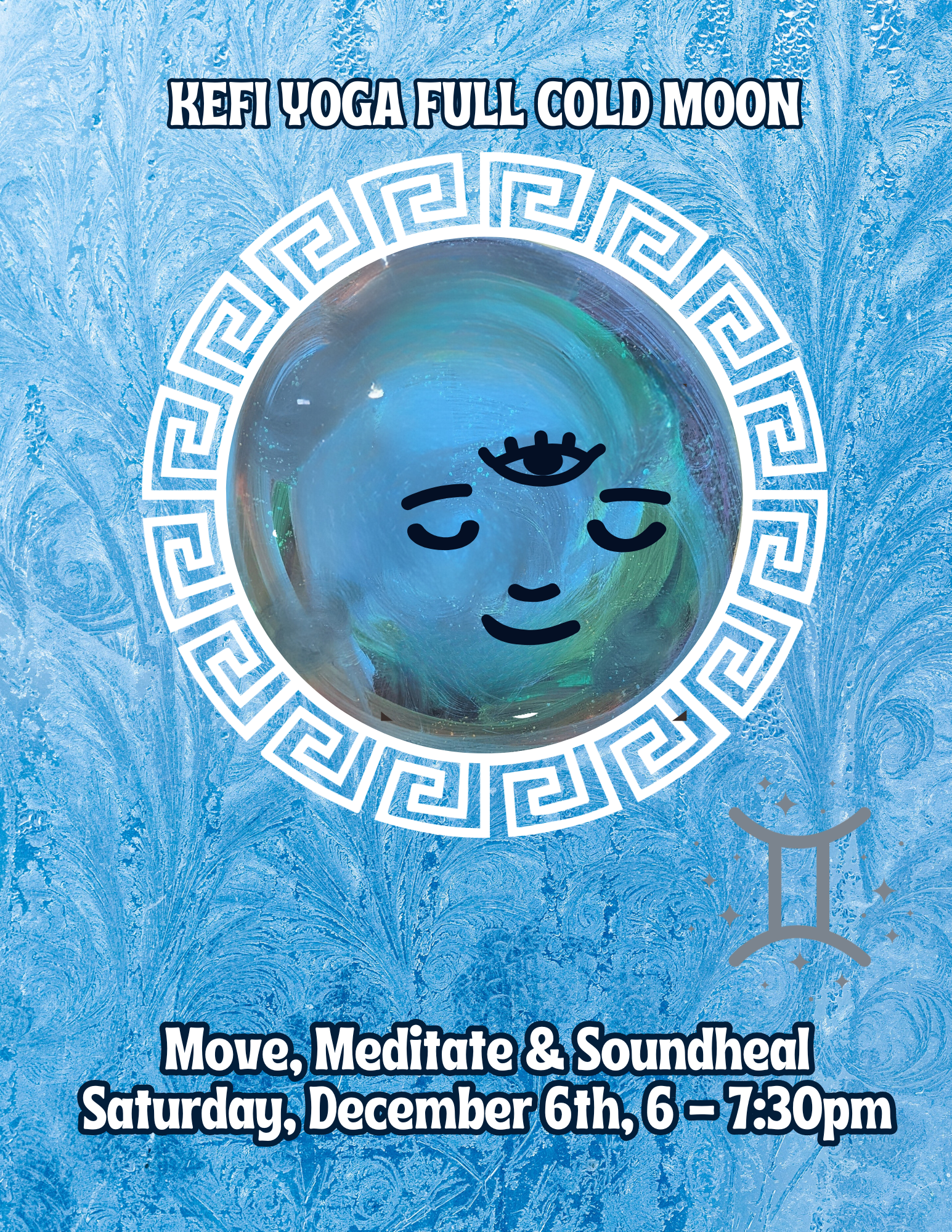 FULL COLD SUPERMOON IN DECEMBER - MOVE, MEDITATE & SOUND HEAL