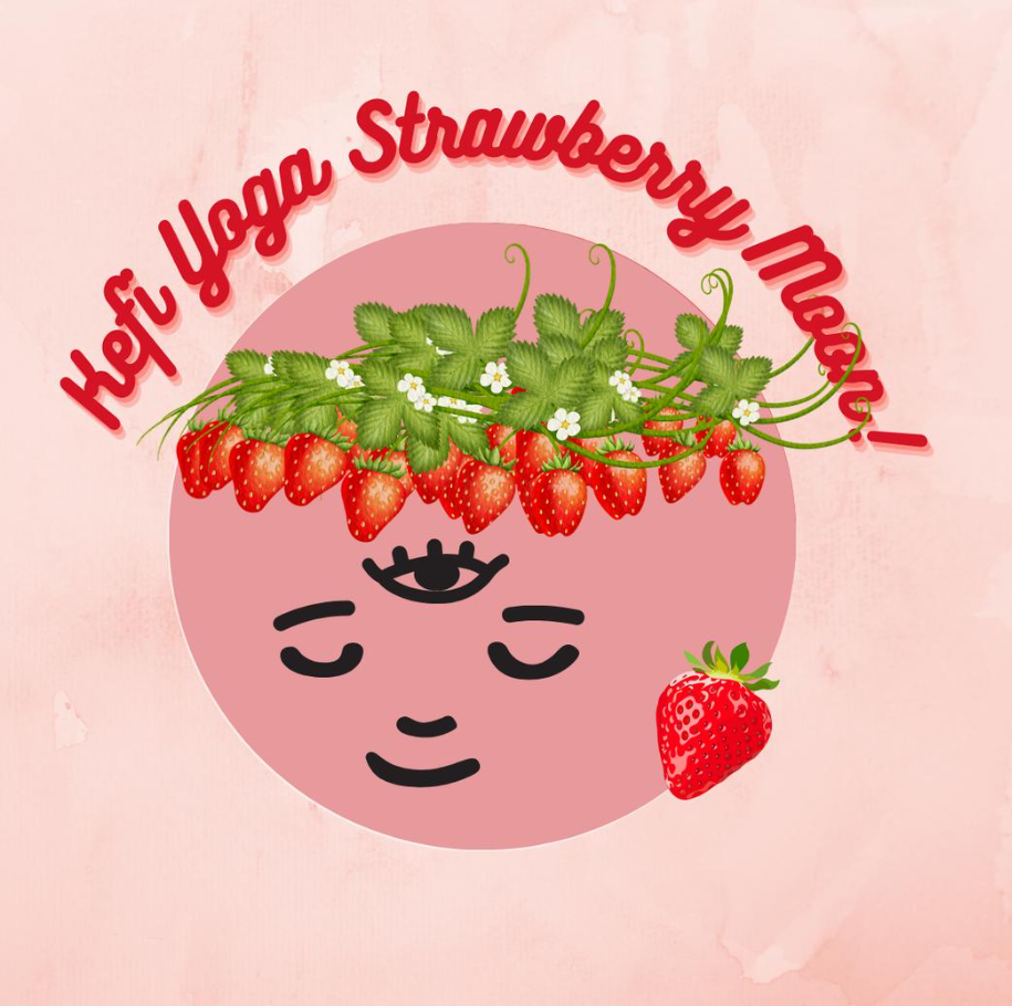 FULL STRAWBERRY 🍓 MOON: MOVE, MEDITATE, MASSAGE &amp; SOUND HEAL