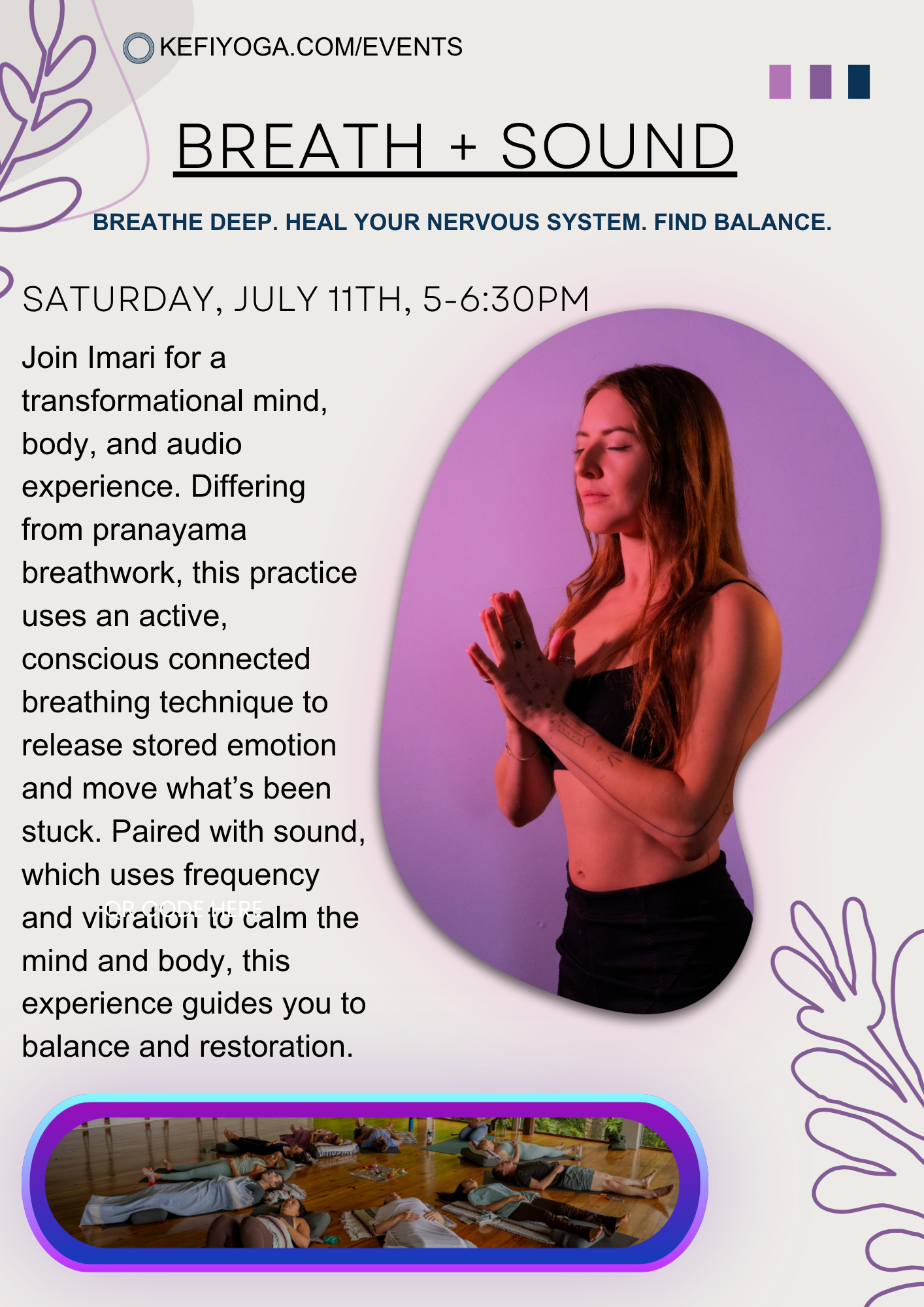 BREATH &amp; SOUND WITH IMARI MEYER