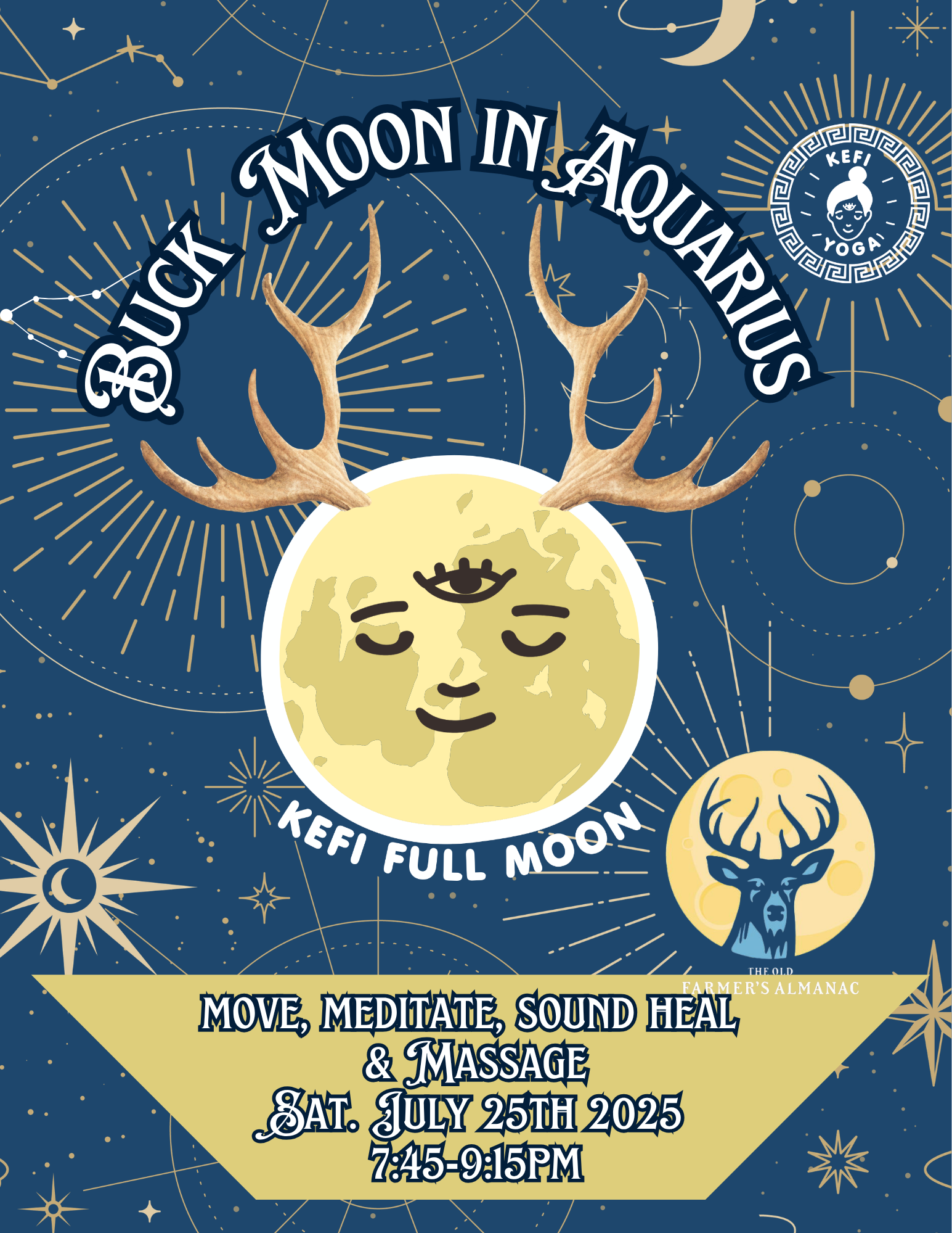 FULL BUCK MOON: MOVE, MEDITATE, MASSAGE &amp; SOUND HEAL