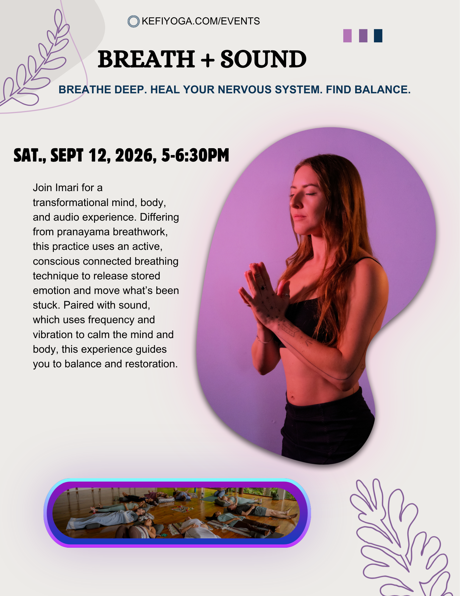 BREATH &amp; SOUND WITH IMARI MEYER