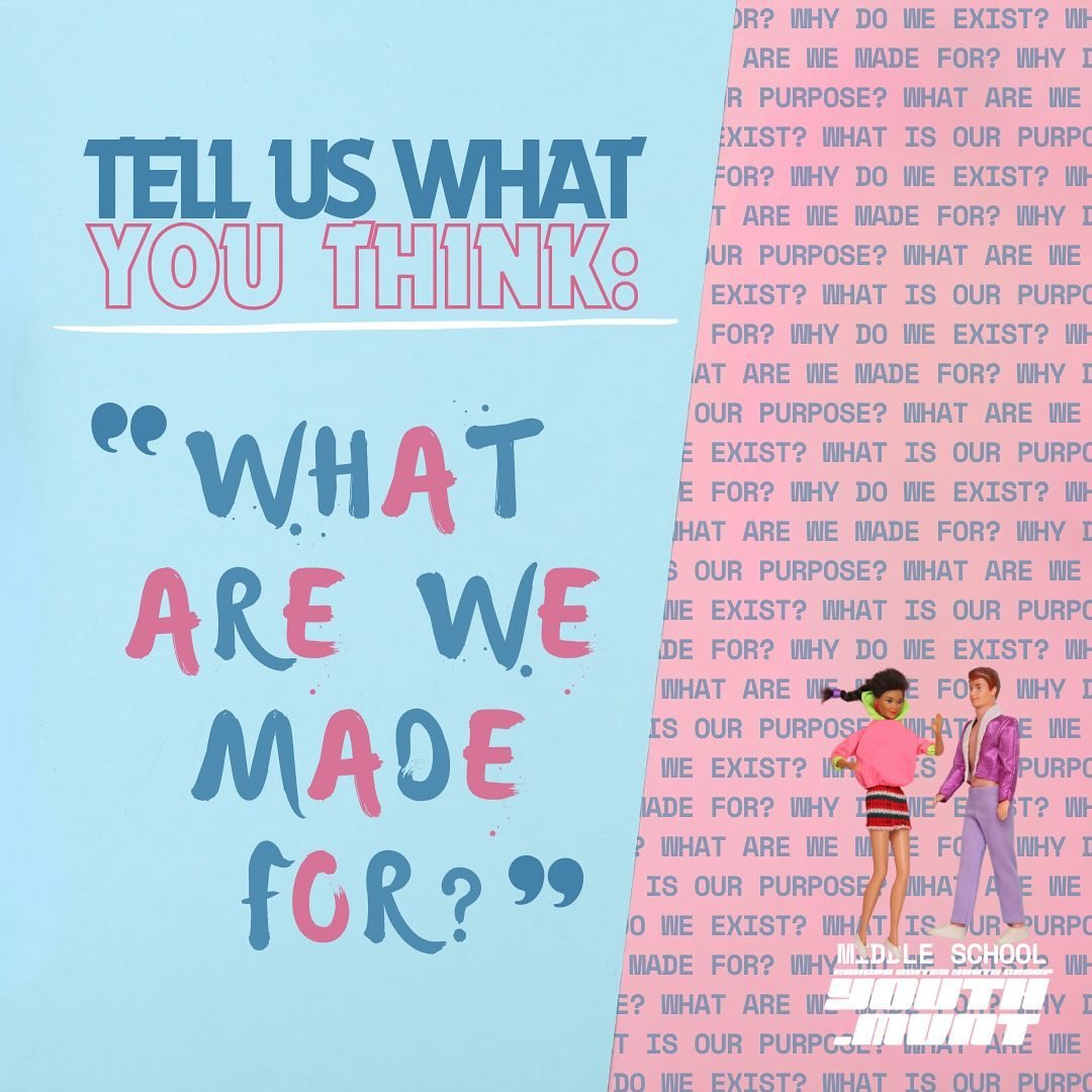 New Sunday series coming up and we want to hear from YOU! Drop your thoughts in the comments! 🙏

What do you think we&rsquo;re made for? Why do you think humans exist? What is our purpose?

We know, no matter how many people we poll, no one&rsquo;s 