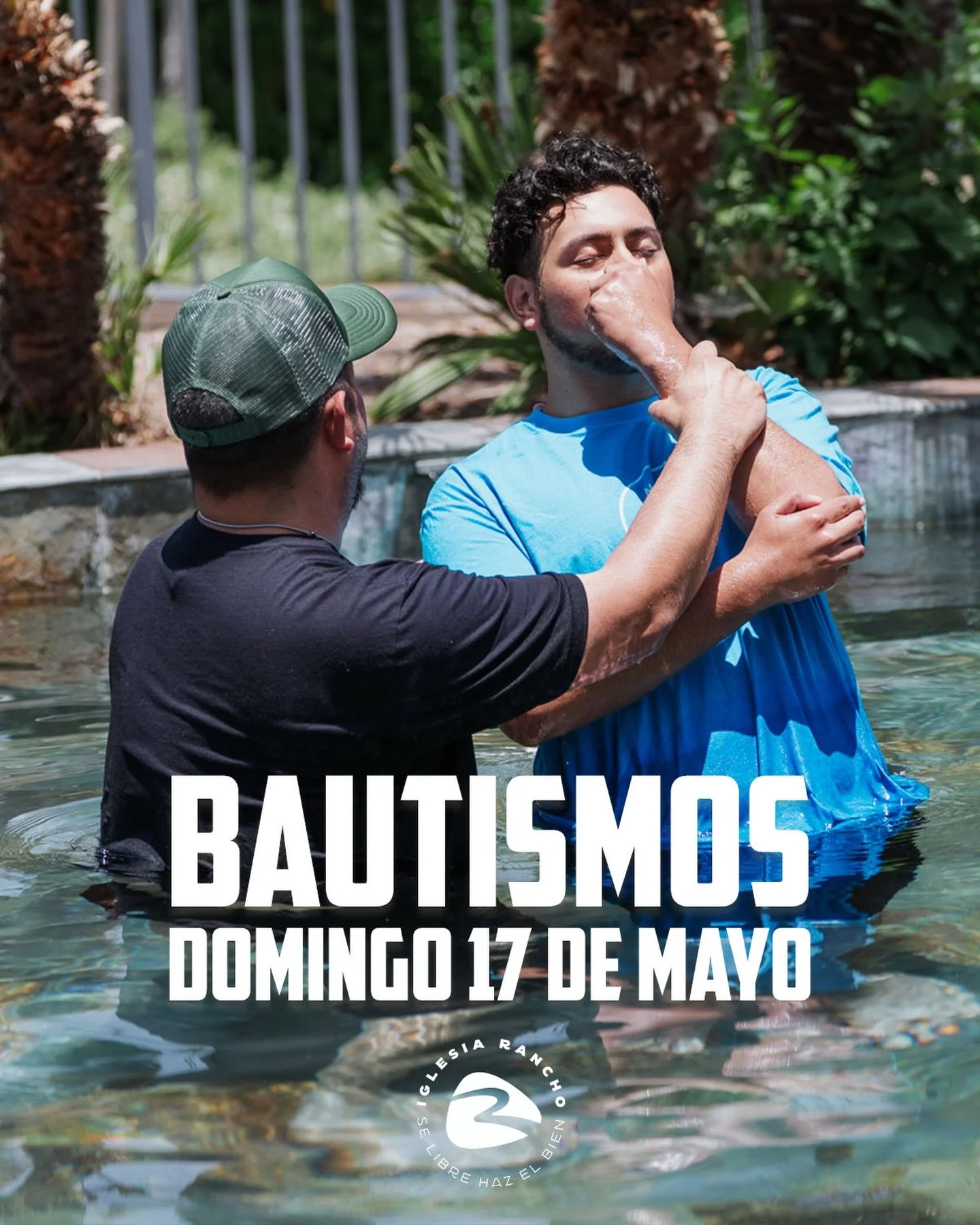 &iexcl;Se acerca un d&iacute;a de celebraci&oacute;n y vida nueva! 💧✨
El Domingo 17 de Mayo viviremos uno de los momentos m&aacute;s especiales como iglesia: nuestro Domingo de Bautismos.
El bautismo es una declaraci&oacute;n p&uacute;blica de fe, u