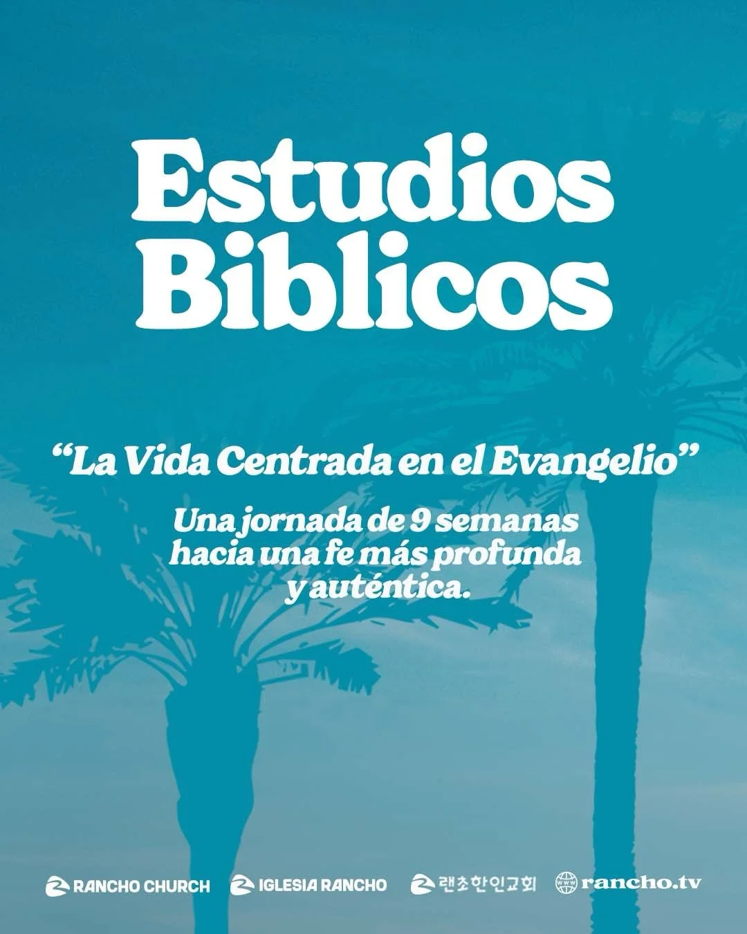 📖 &iexcl;Inscr&iacute;bete a nuestro estudio b&iacute;blico 
La pr&oacute;xima semana comenzamos una nueva temporada de crecimiento espiritual a trav&eacute;s de &ldquo;La Vida Centrada en el Evangelio&rdquo;, un estudio de 9 semanas dise&ntilde;ado