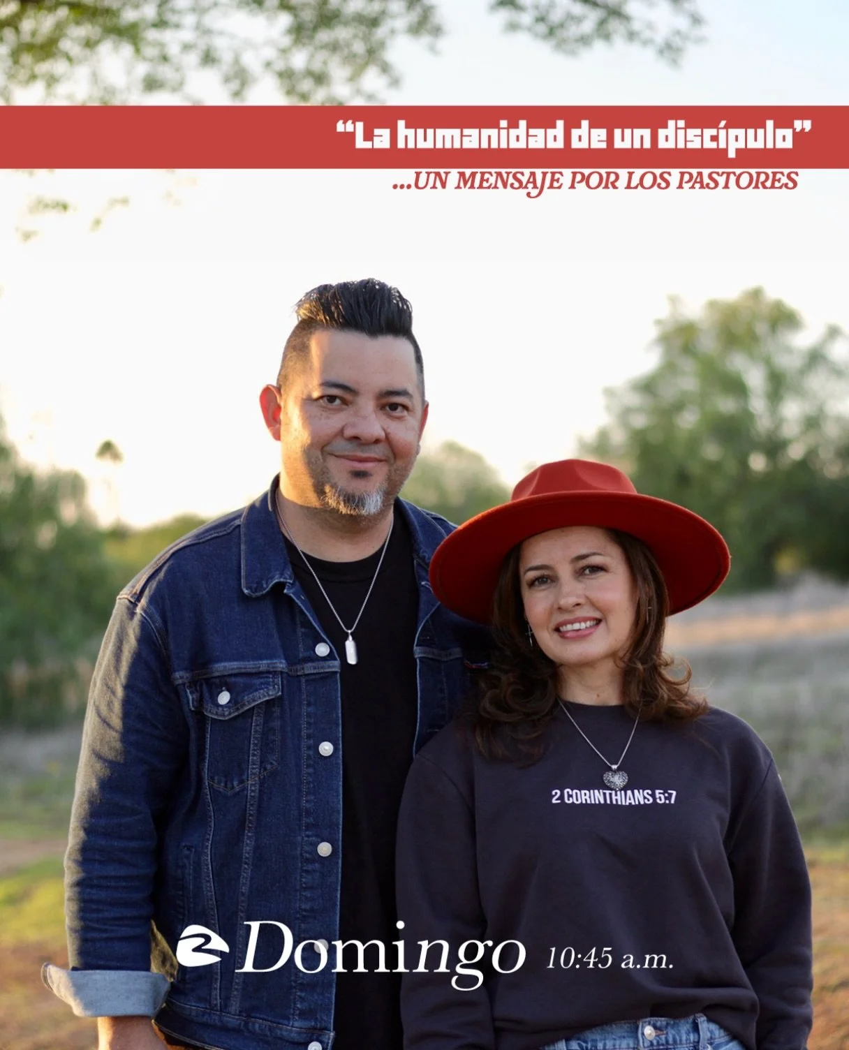 Ser disc&iacute;pulos de Jes&uacute;s no significa ser perfectos, sino aprender a seguirlo en medio de nuestra humanidad, con nuestras luchas, debilidades y desaf&iacute;os.

Este domingo, nuestros pastores estar&aacute;n compartiendo un mensaje espe