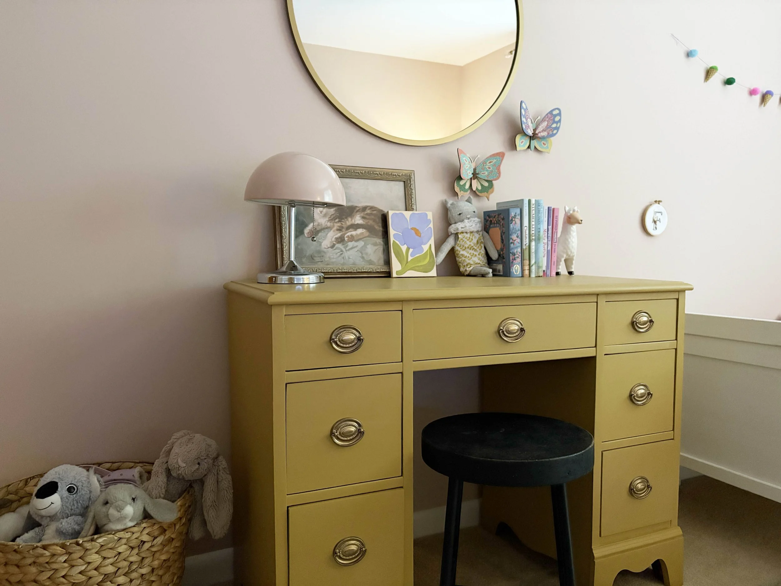 Sunshine in a Desk — Another Thrifted Furniture Flip