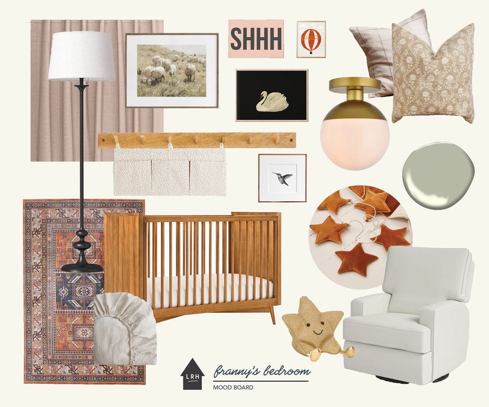 Franny’s Nursery Moodboard — Little Reesor House
