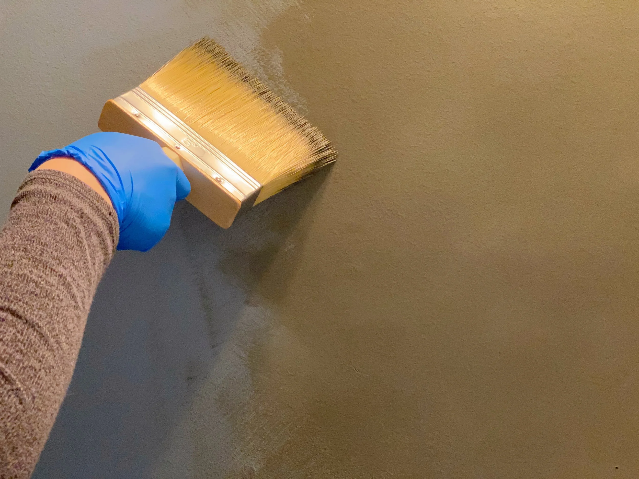 How-To: DIY Faux Limewash Paint Finish — Little Reesor House