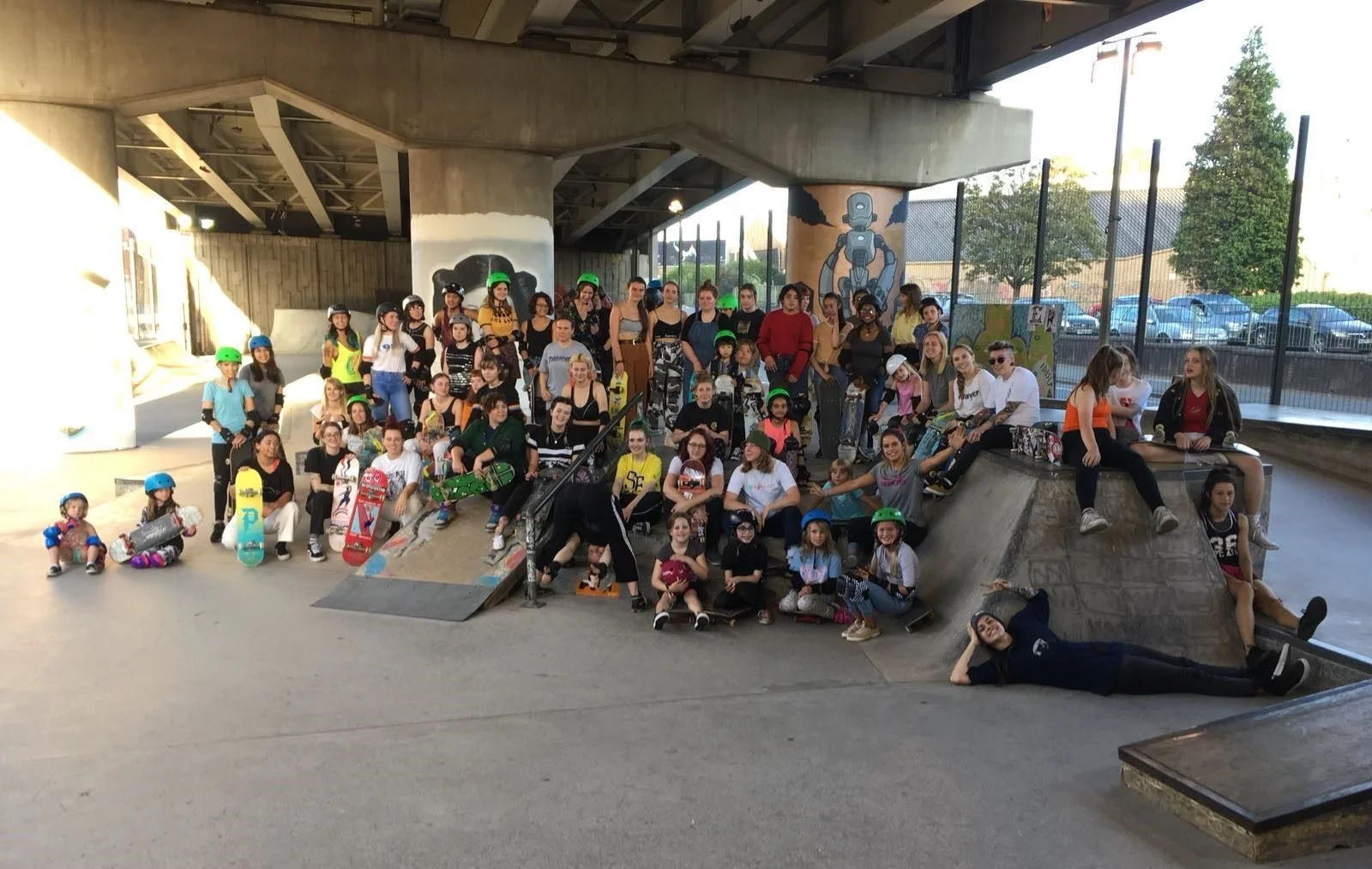 Live like ralph skatepark grant