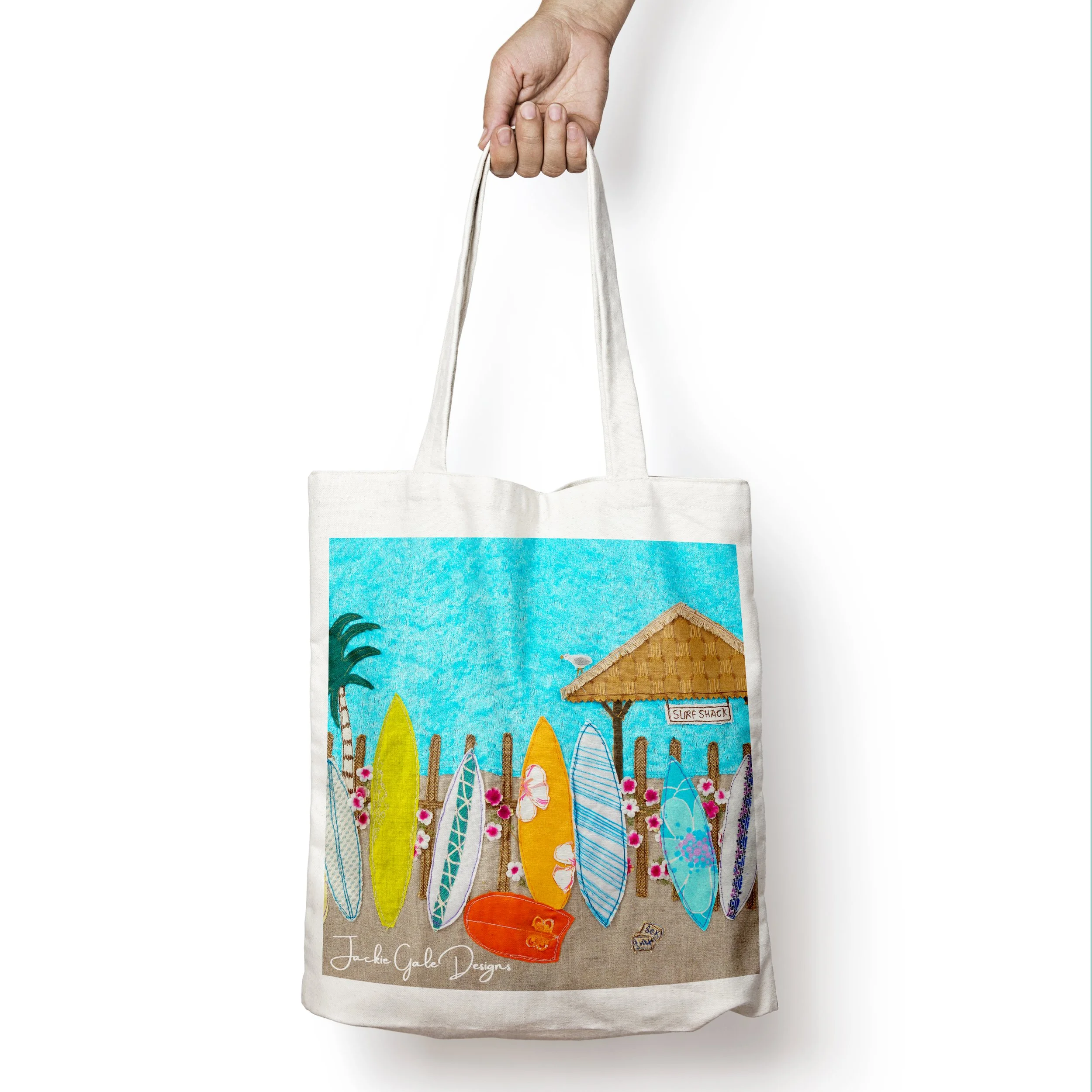 Surfboards Canvas Tote Bag