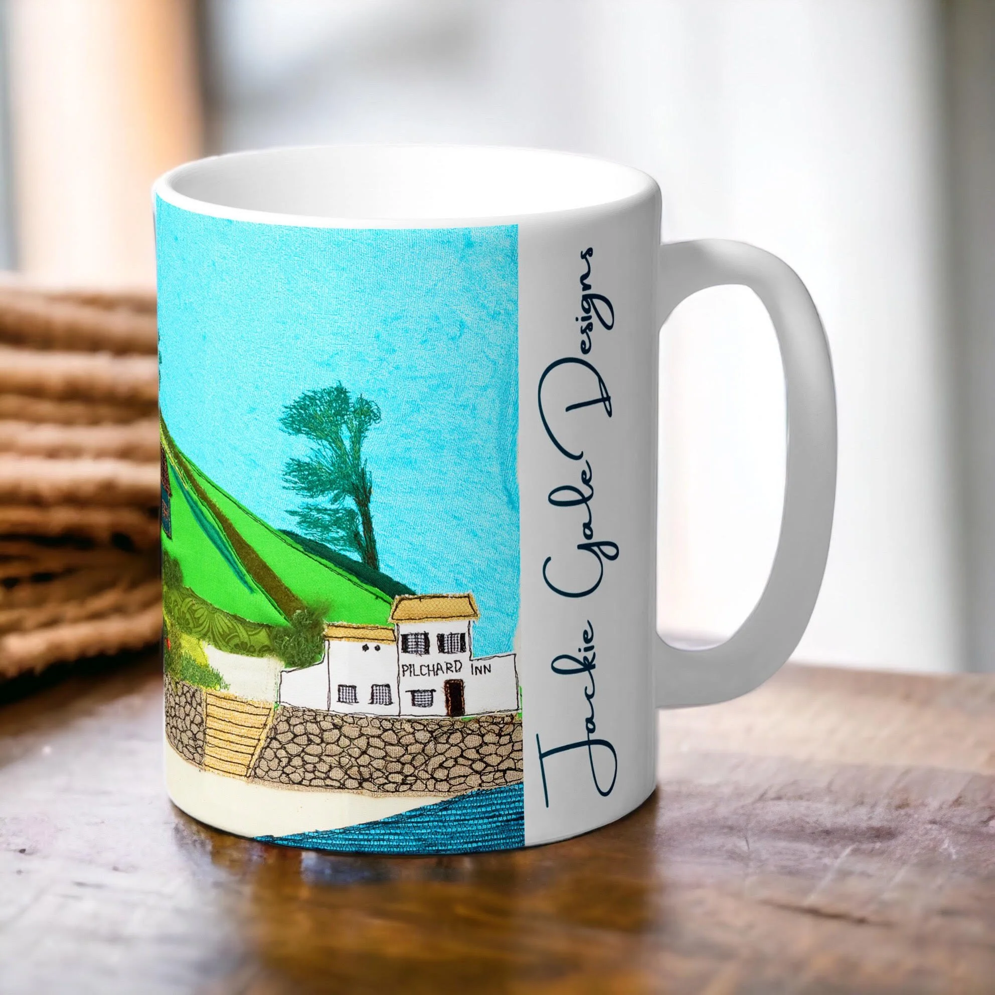 Burgh Island, Devon - Ceramic Art Mug
